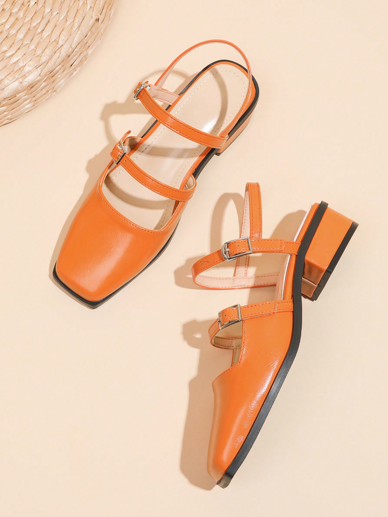 In Orange Women Pumps