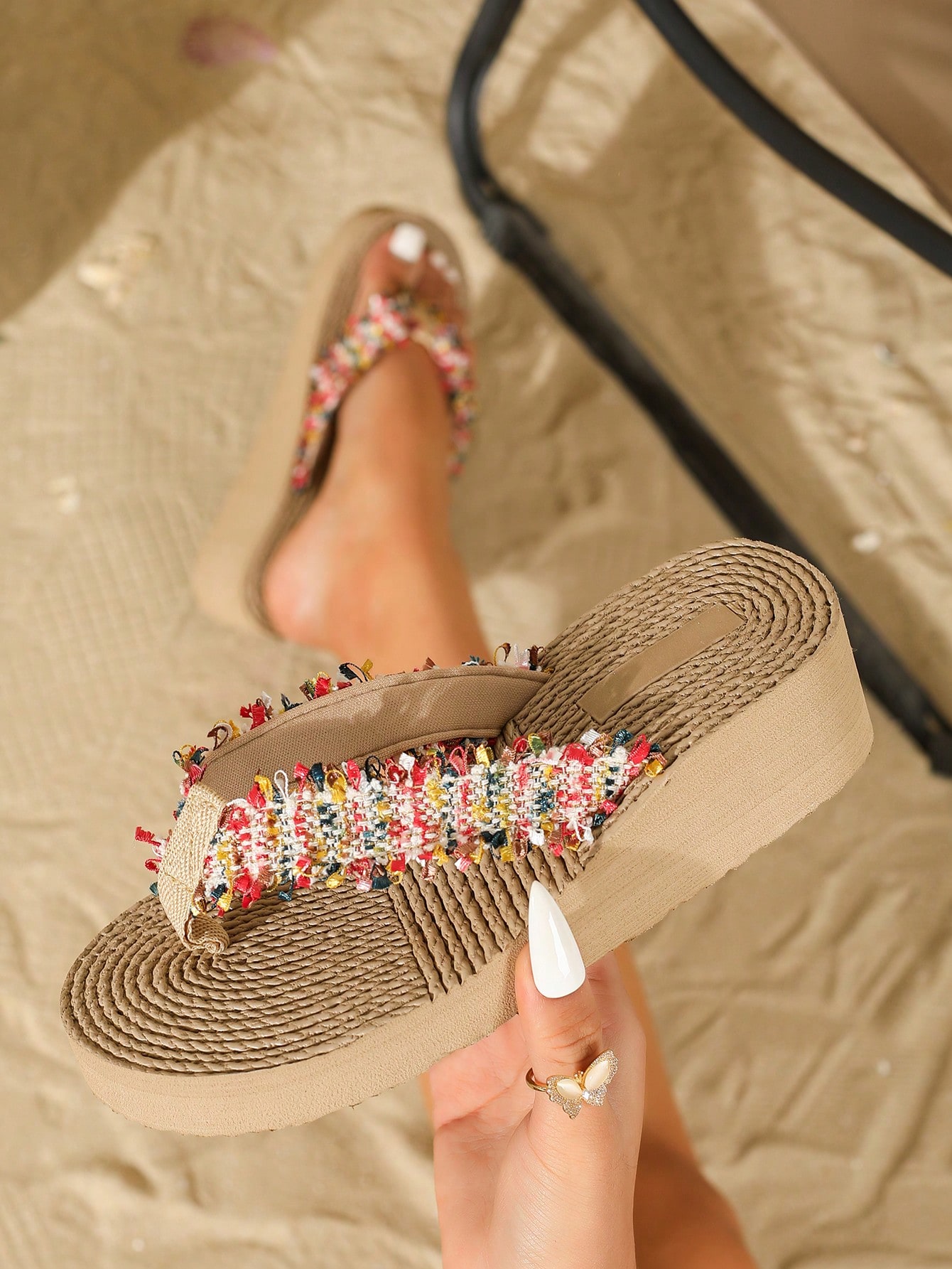 In Multicolor Women Flip-Flops