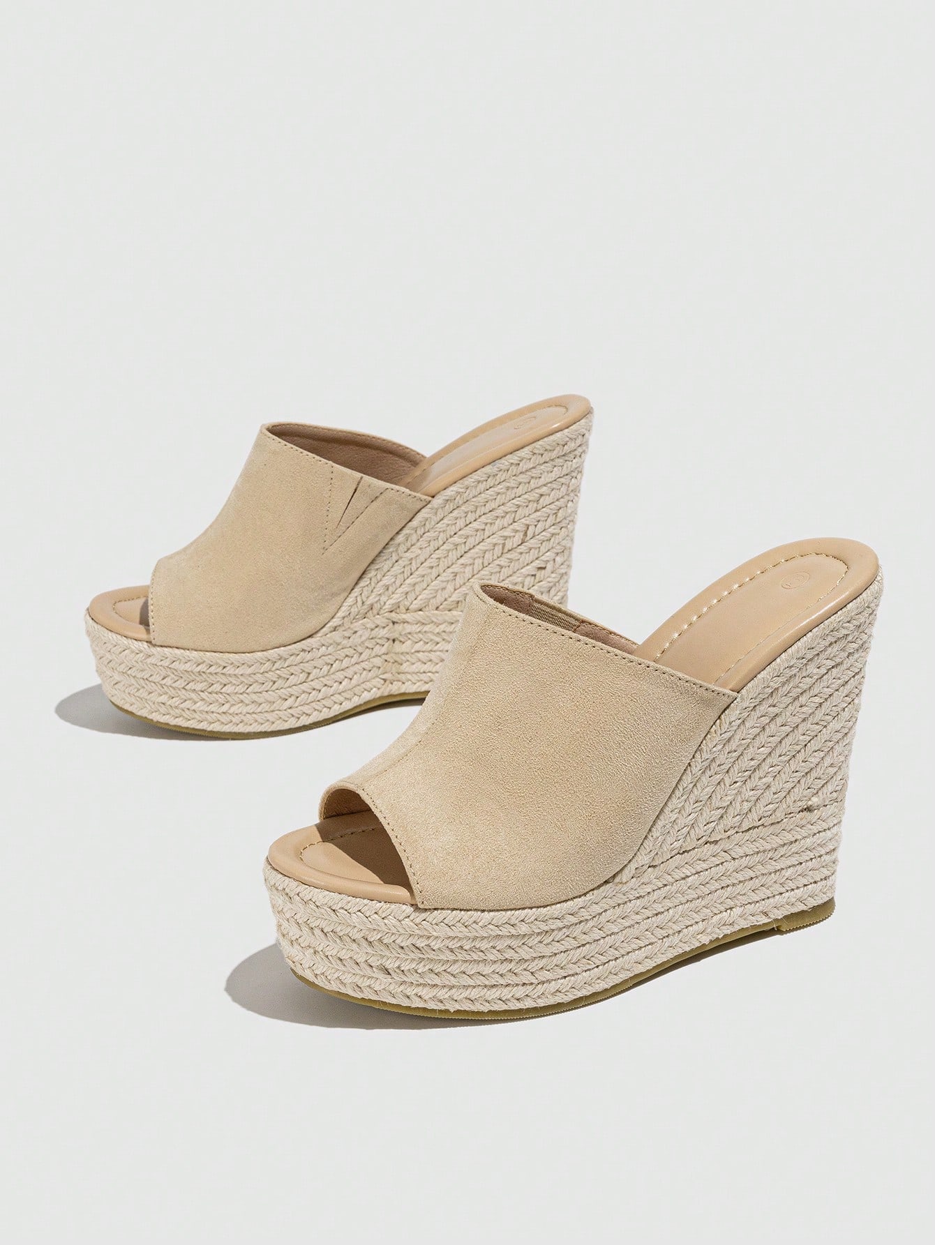 In Beige Women Platforms & Wedge Sandals