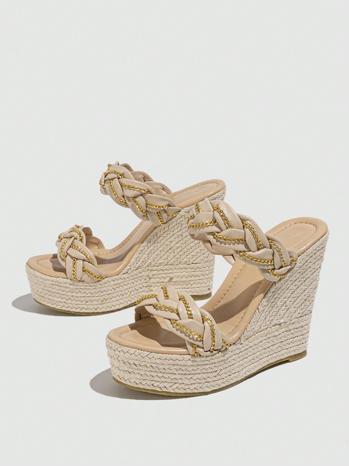 In Beige Women Platforms & Wedge Sandals