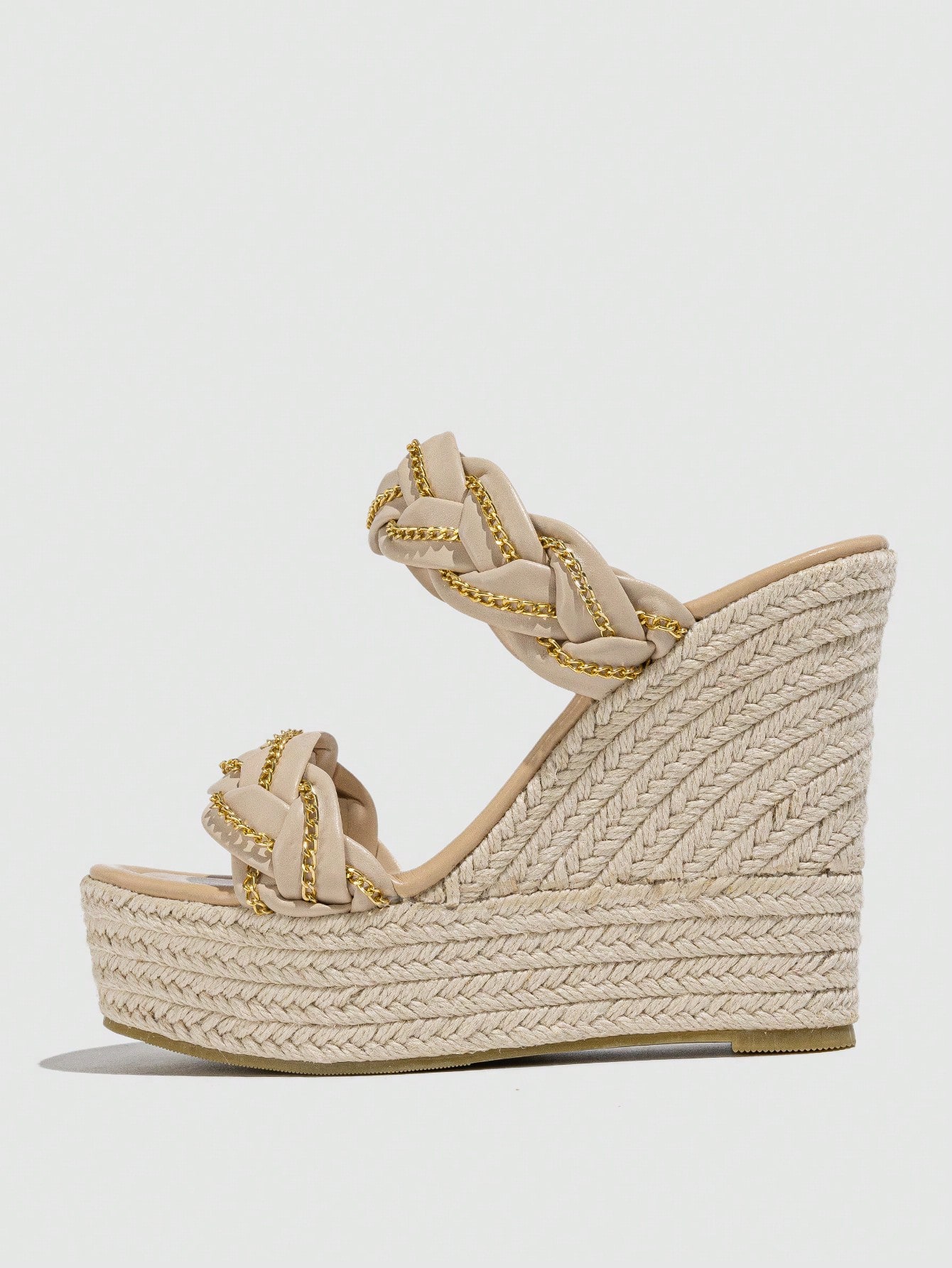 In Beige Women Platforms & Wedge Sandals