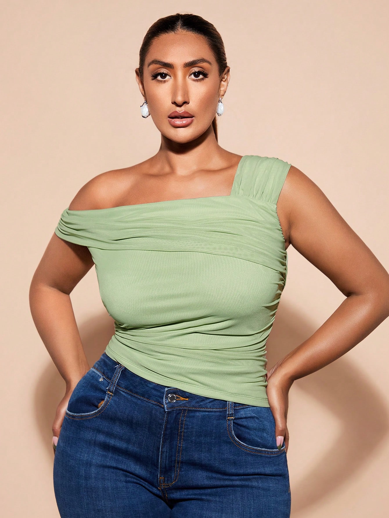 In Casual Plus Size Women Tops