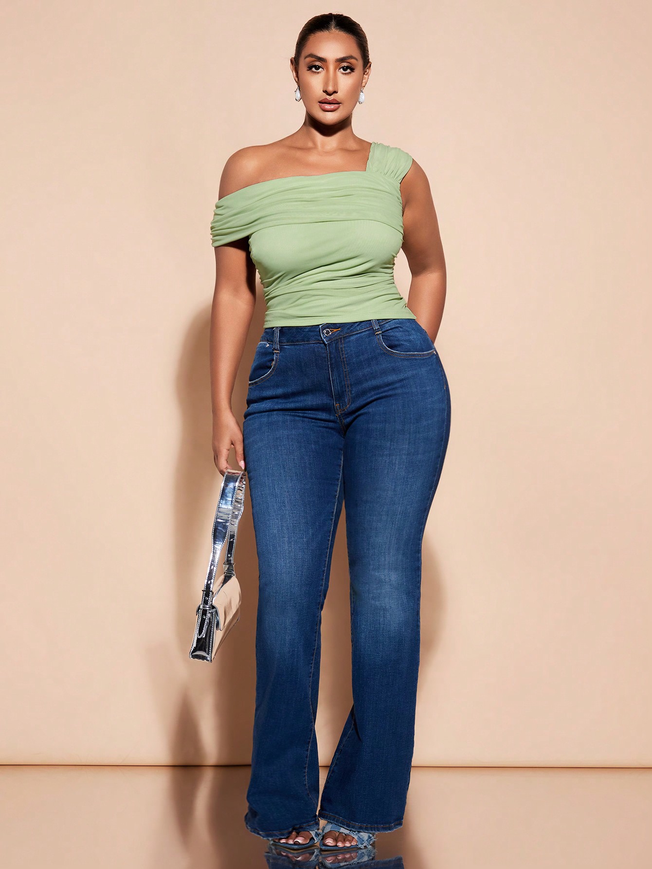 In Casual Plus Size Women Tops