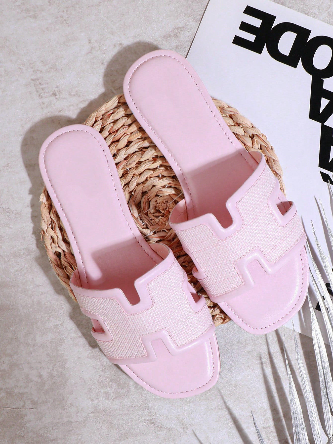 In Pink Women Flat Sandals