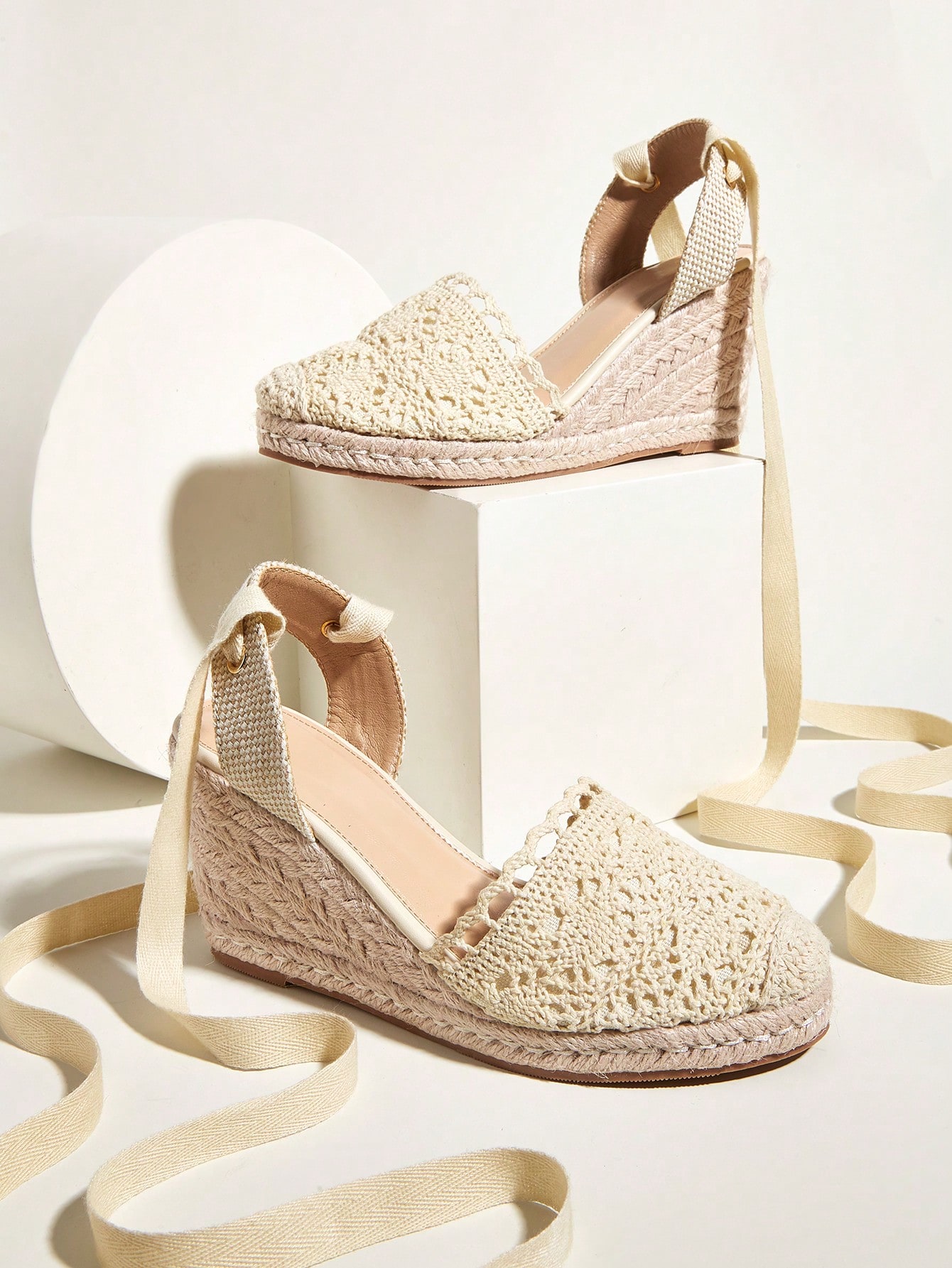 In Apricot Women Wedges & Flatform