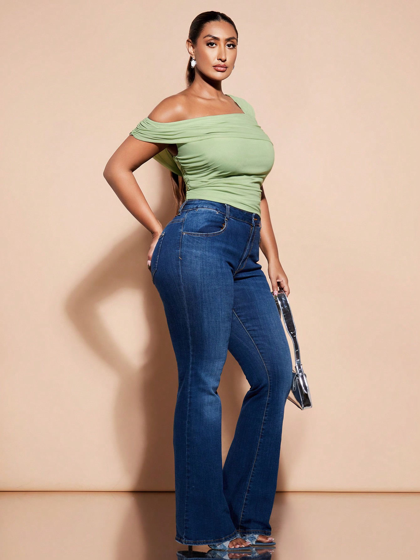 In Casual Plus Size Women Tops