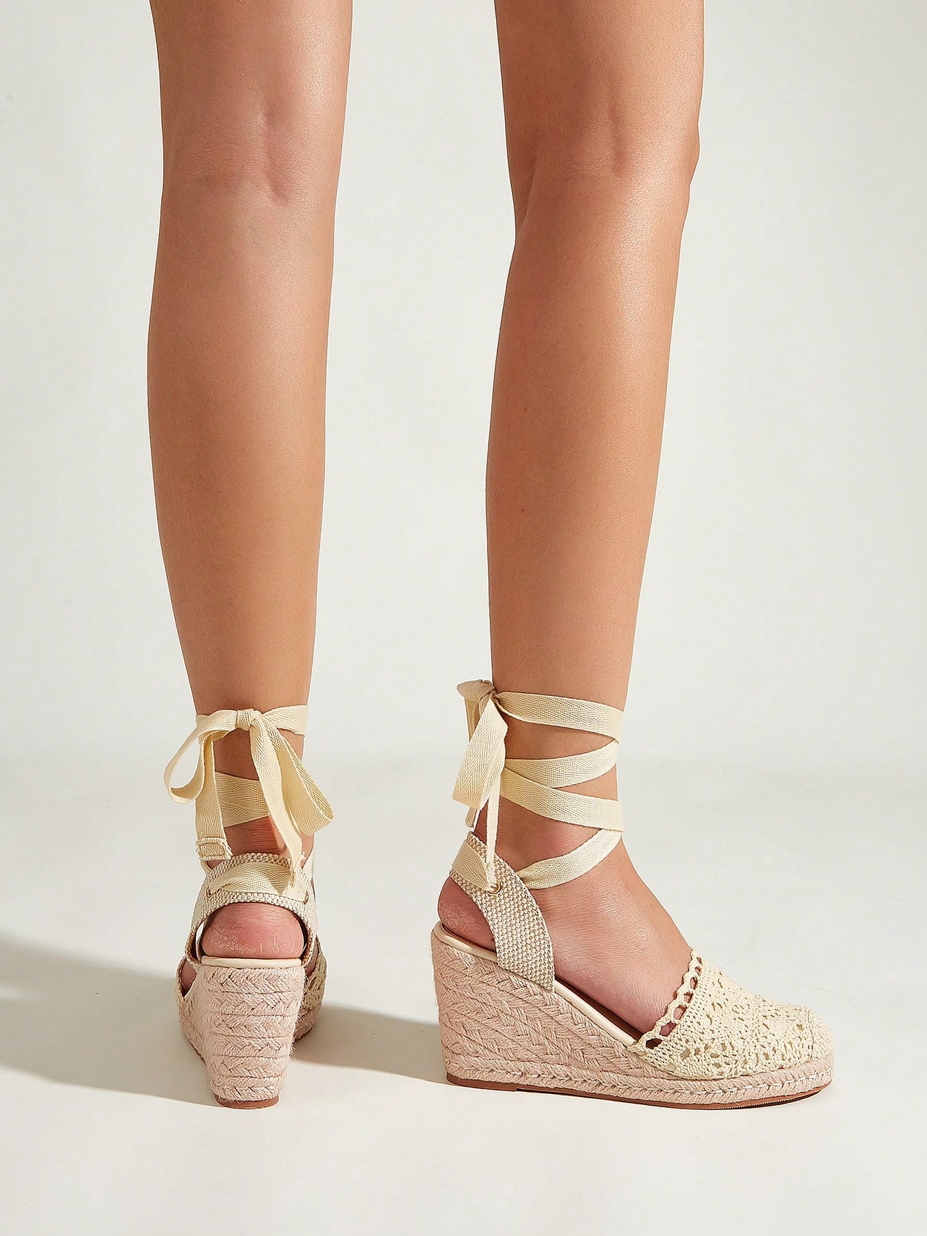 In Apricot Women Wedges & Flatform