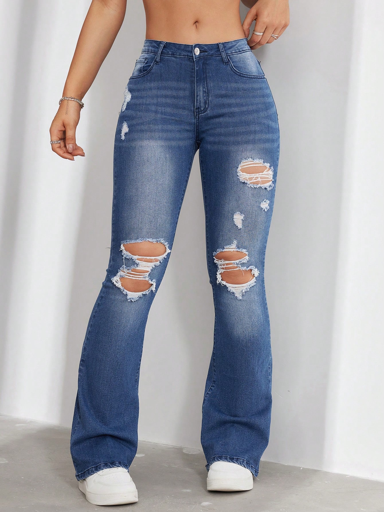 Flare Leg Jeans