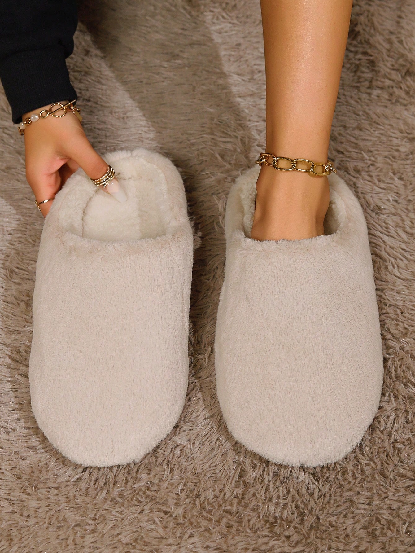 In Khaki Women Home Slippers