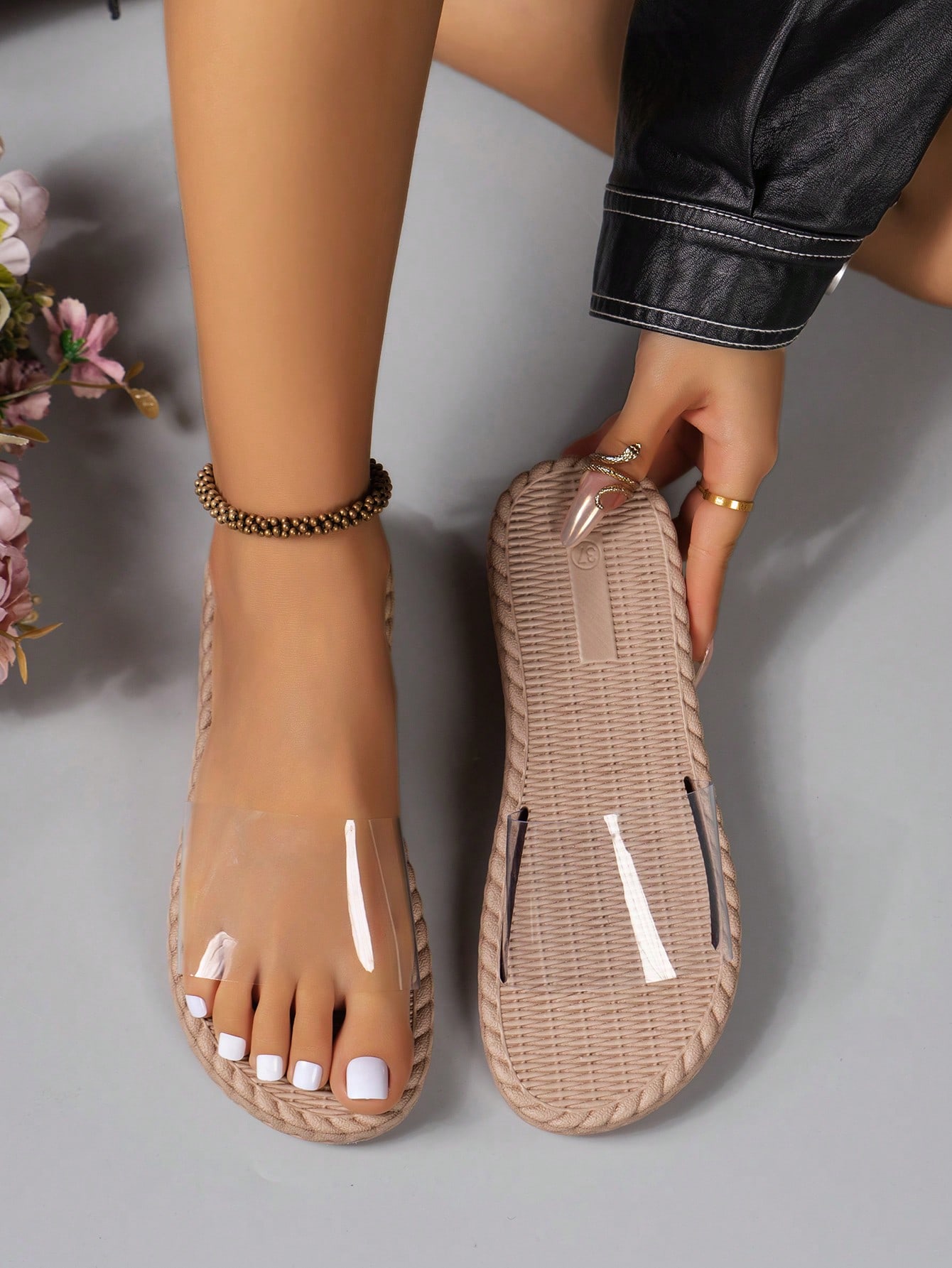 In Clear Women Sandals