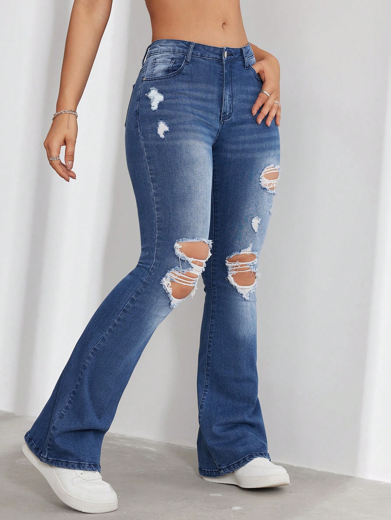 Flare Leg Jeans