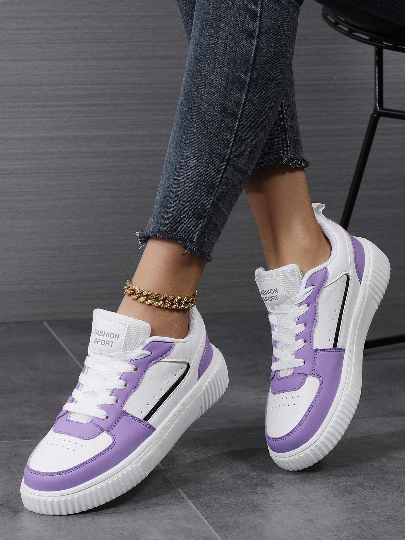 In Mauve Purple Women Shoes