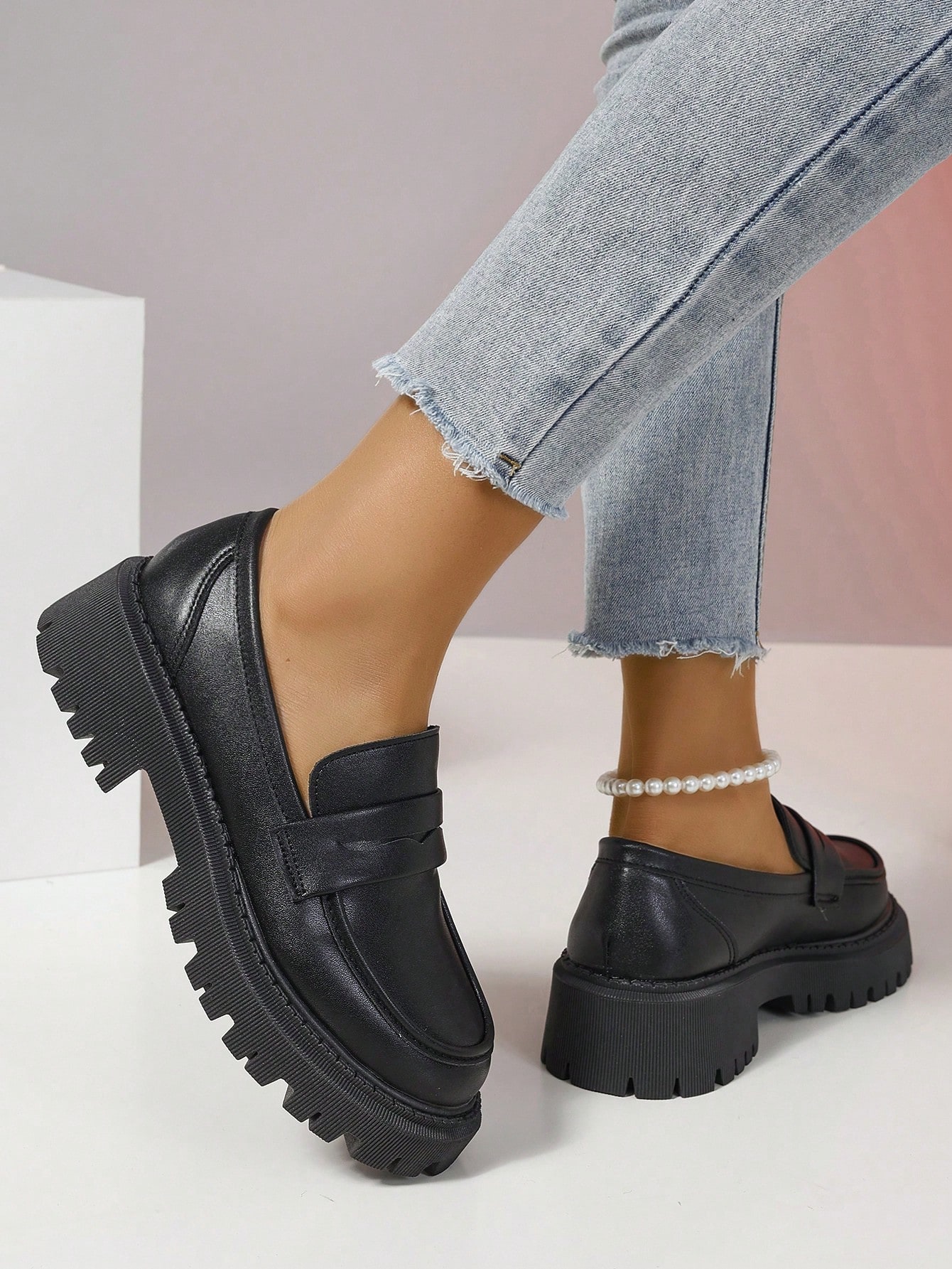 In Black Women Wedges & Flatform