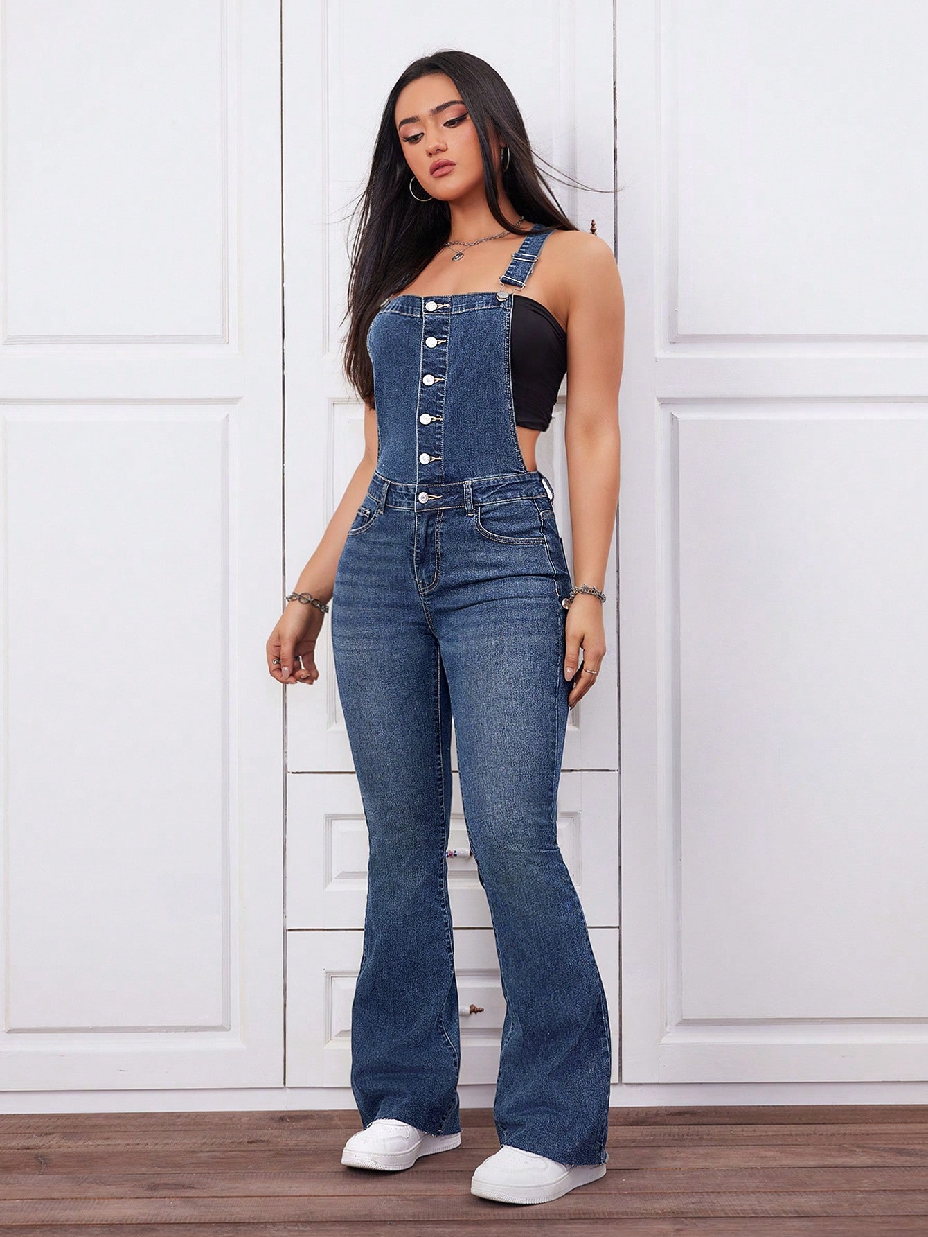 Women Denim Overalls & Jumpsuits