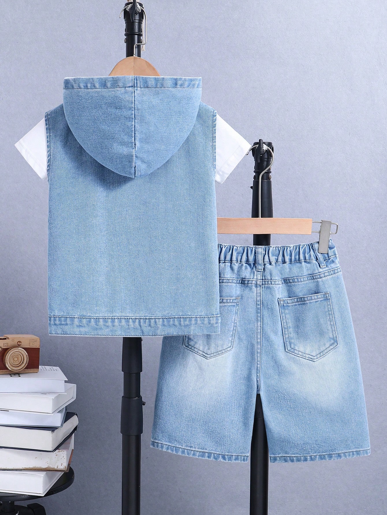 Tween Boys Denim Two-piece Outfits