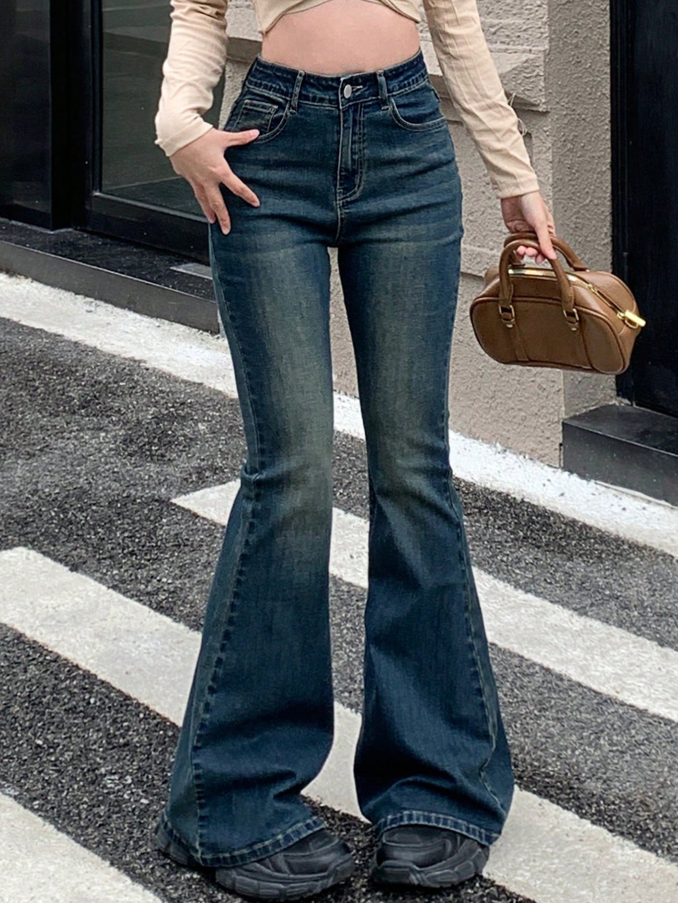 Flare Leg Jeans