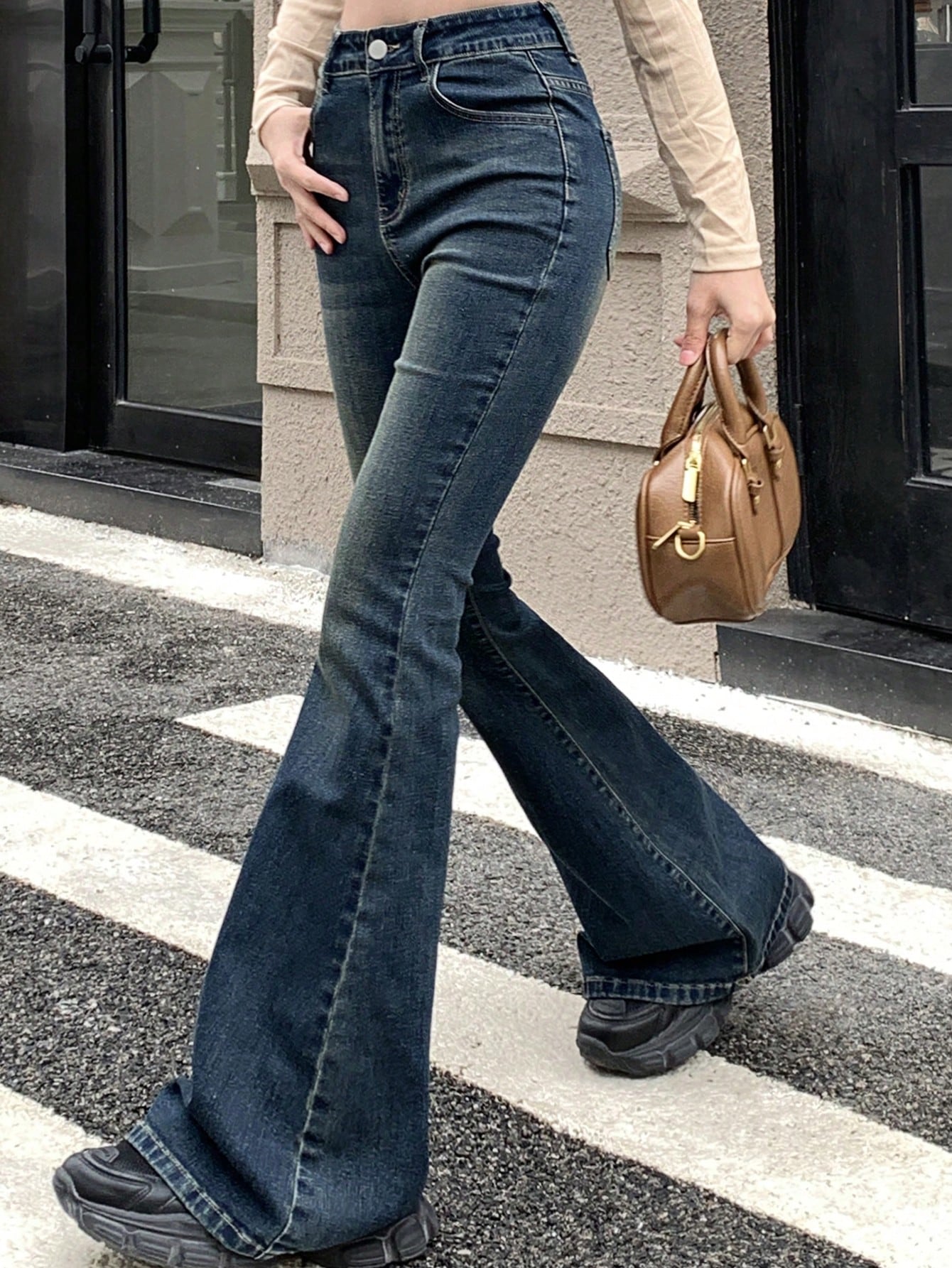 Flare Leg Jeans