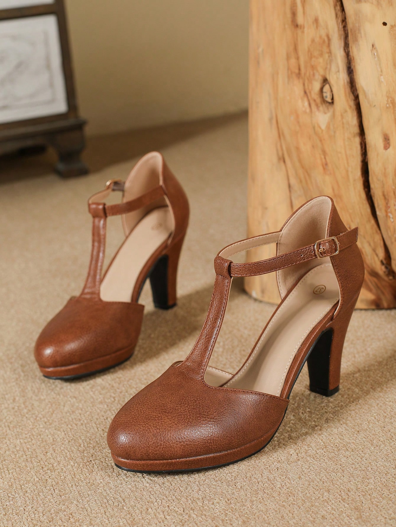 In Brown Women Pumps