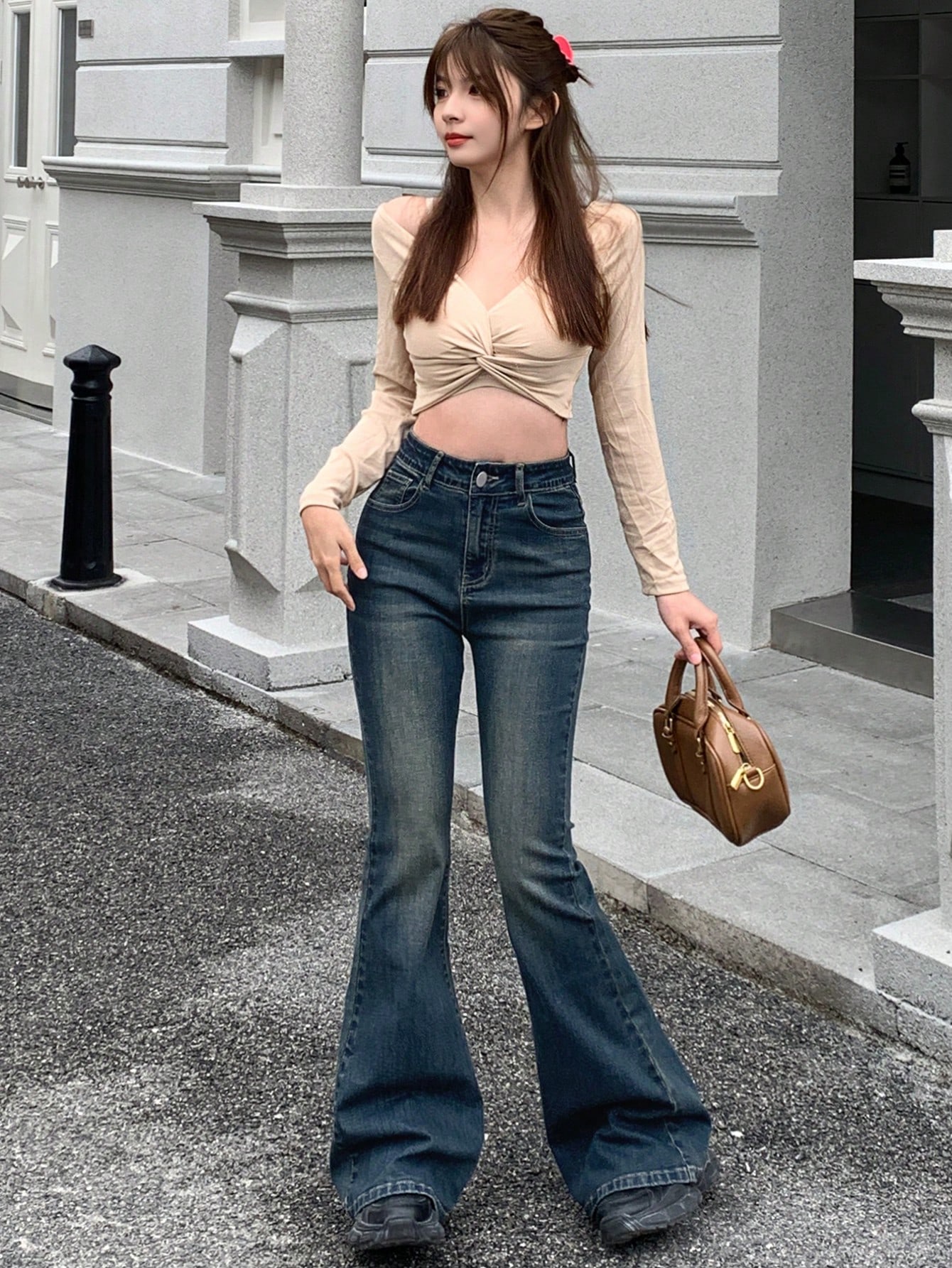 Flare Leg Jeans