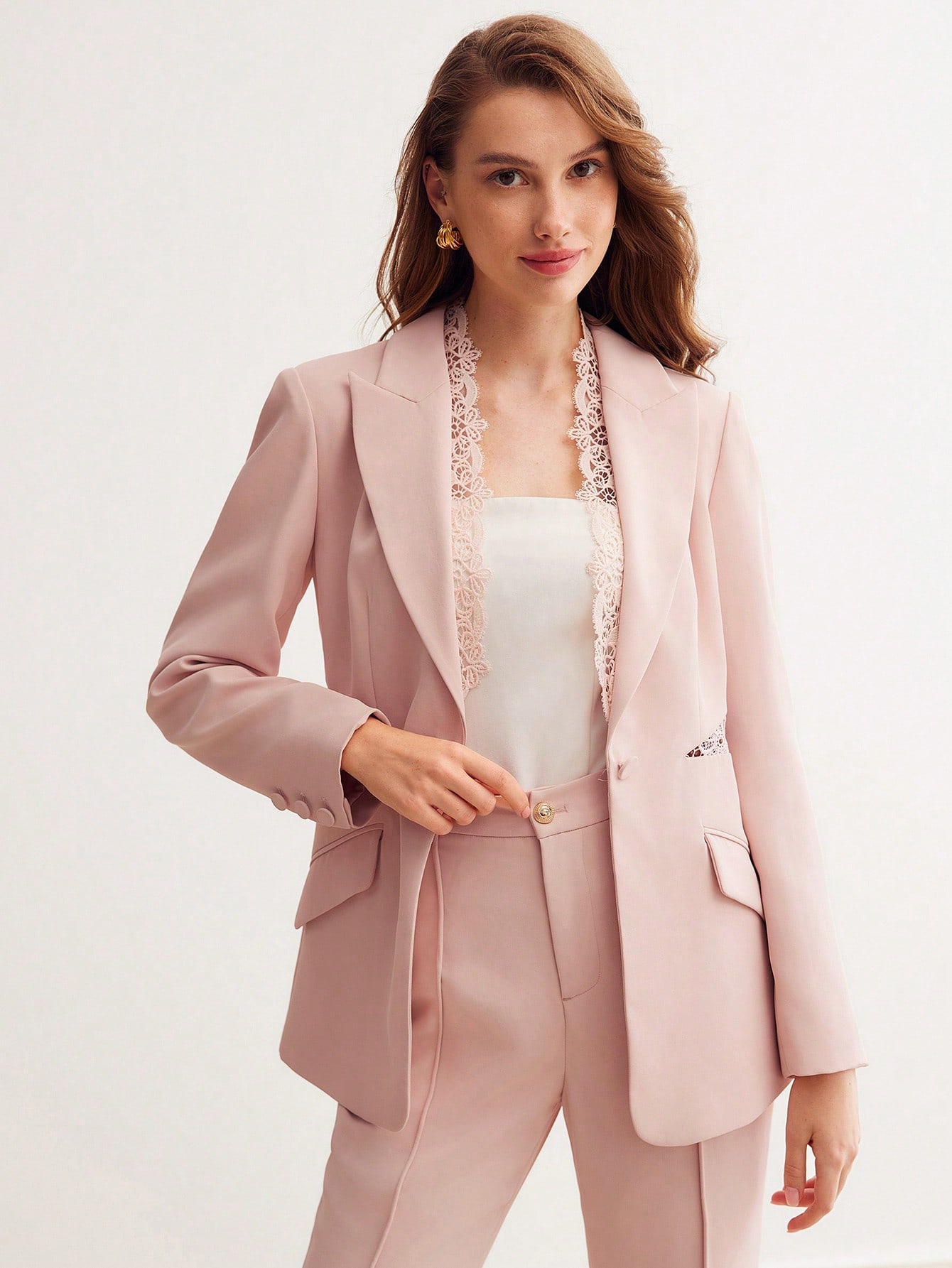 In Pink Women Blazers