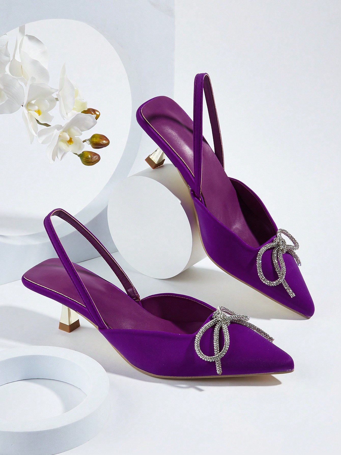 In Purple Women Pumps