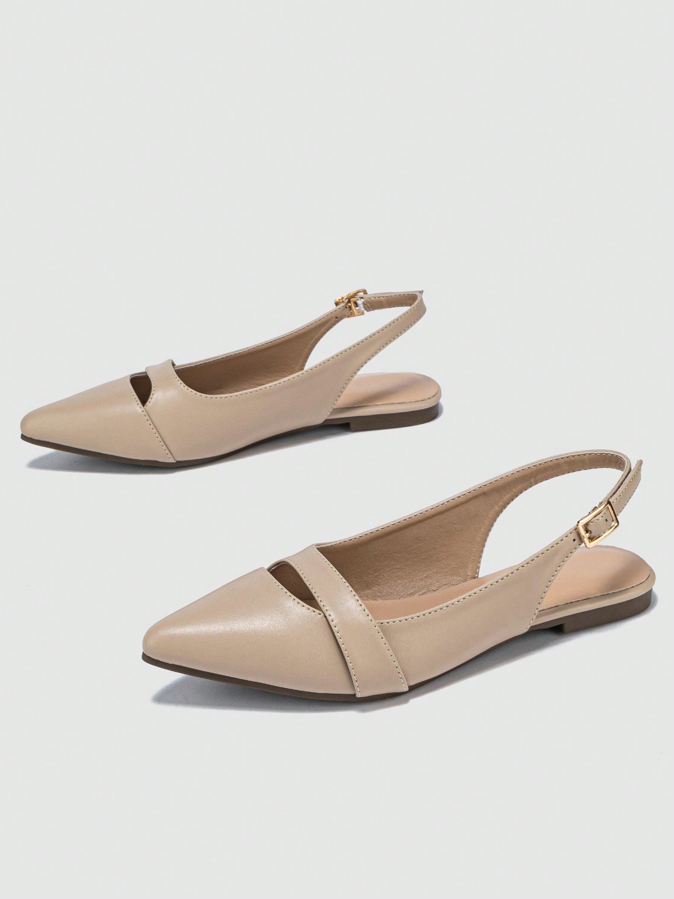 In Apricot Women Flats