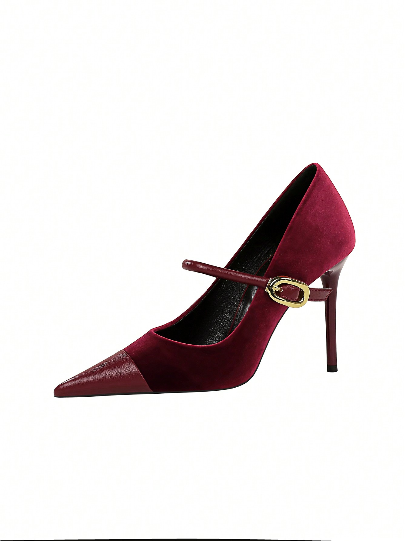 In Burgundy Women Pumps