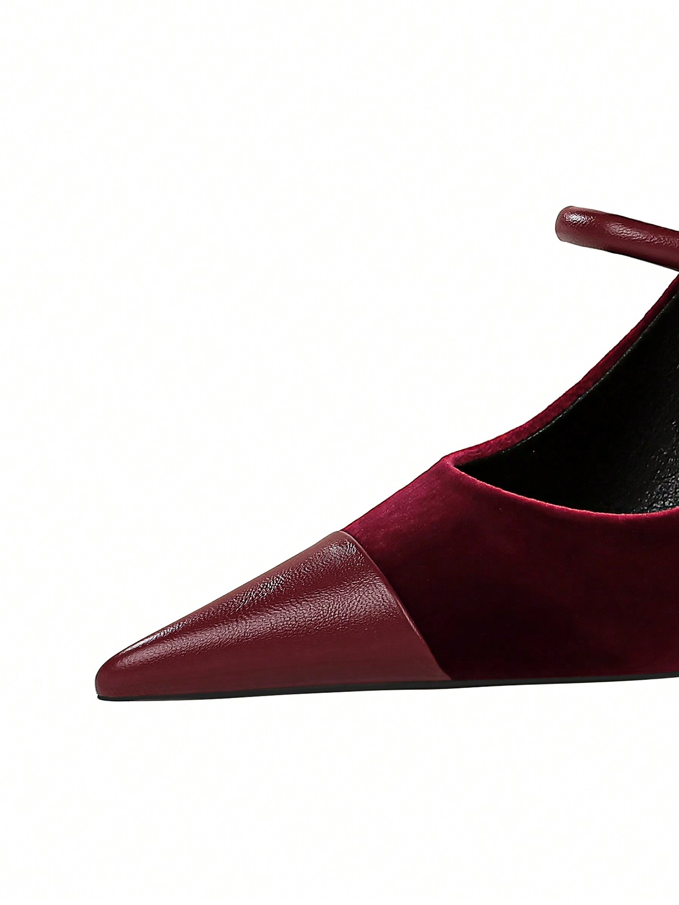 In Burgundy Women Pumps