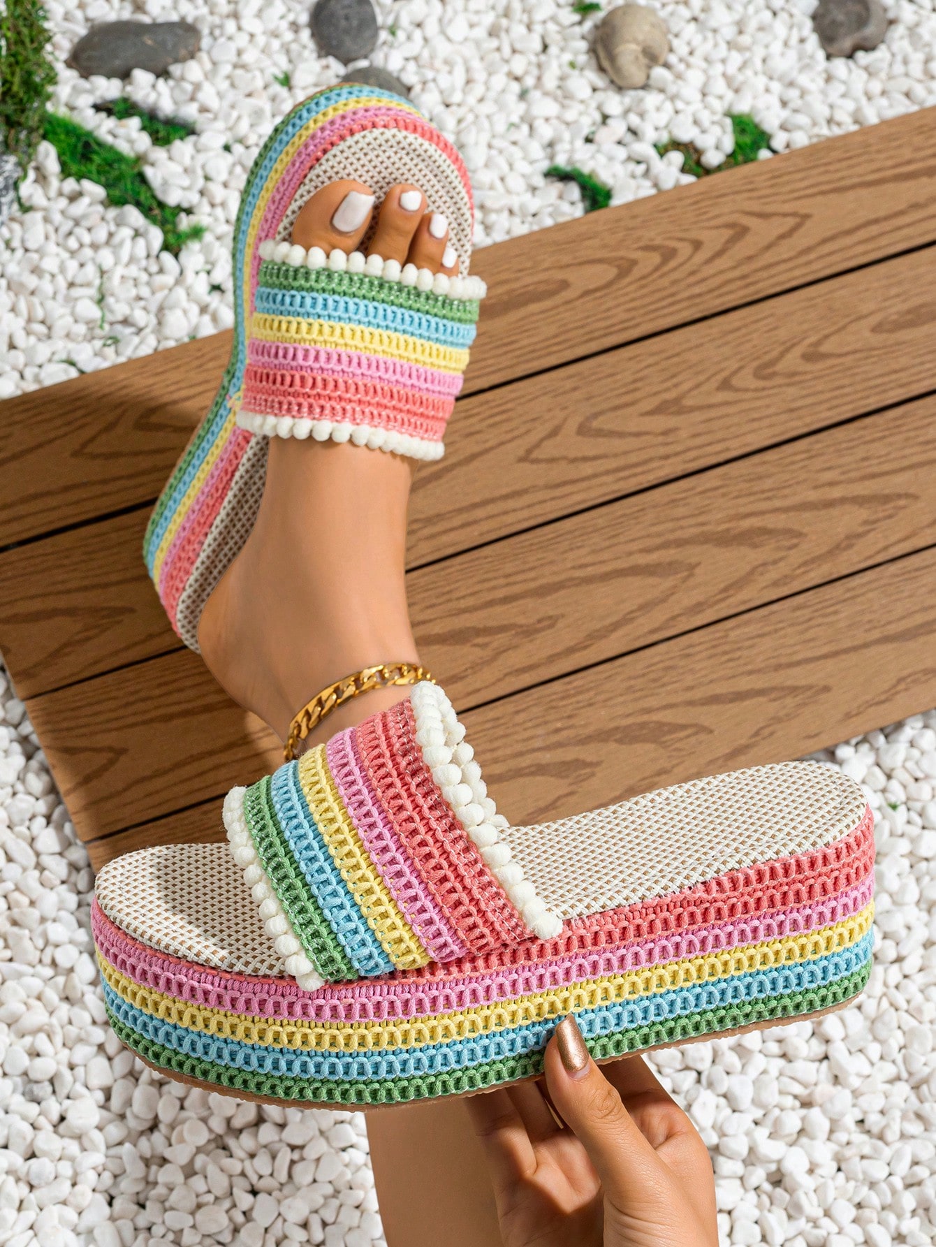 In Multicolor Women Sandals