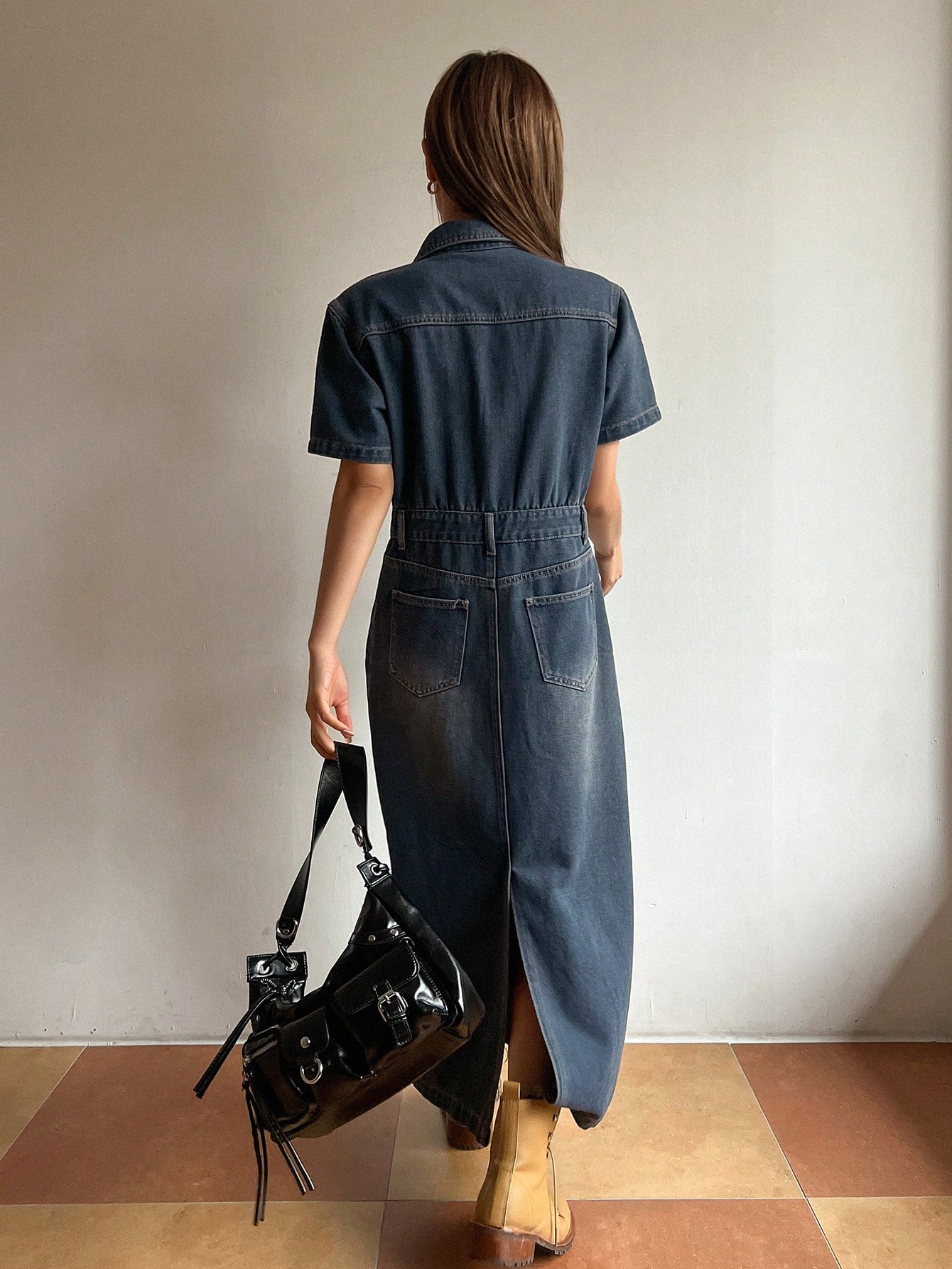 In Blue Women Denim Dresses