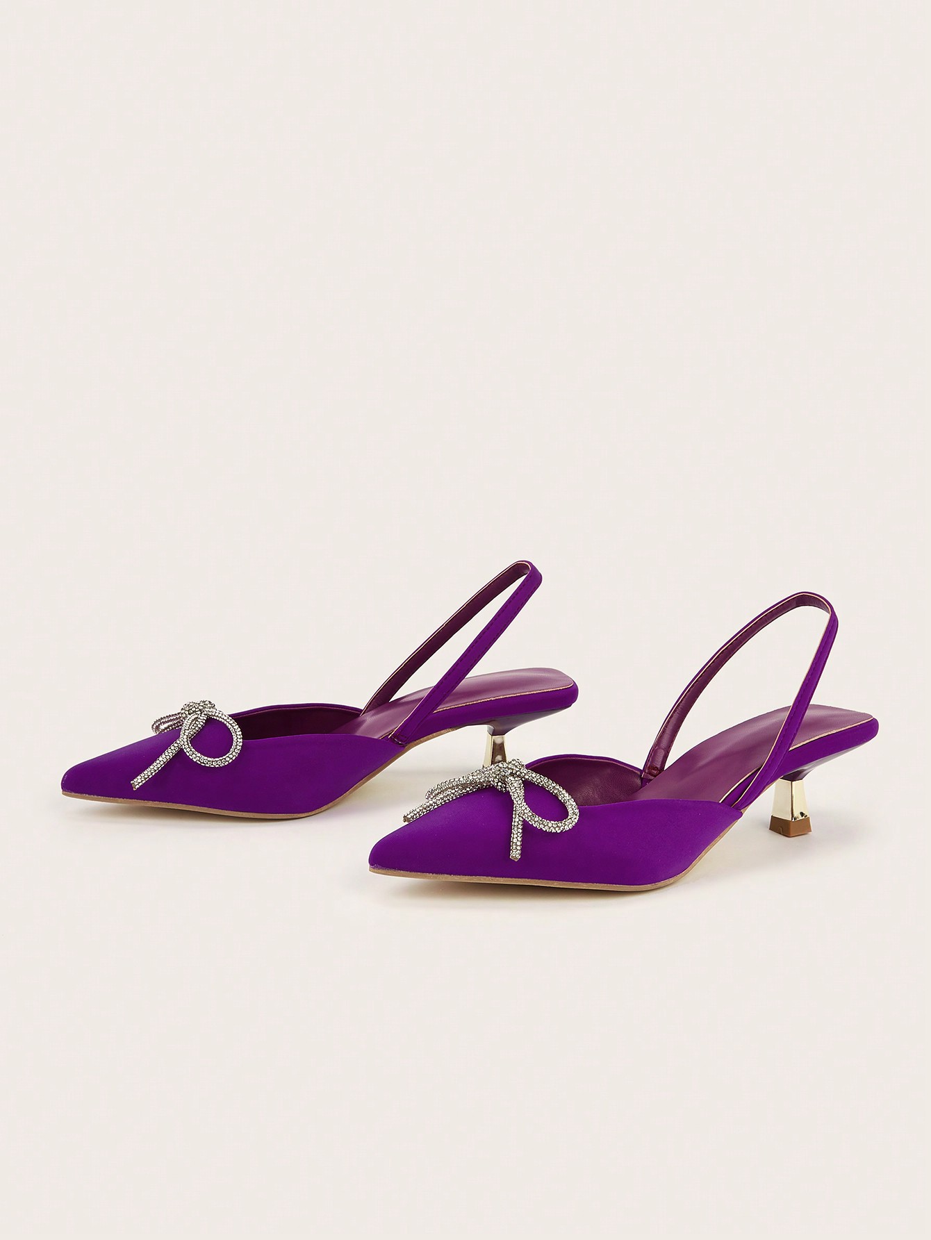 In Purple Women Pumps