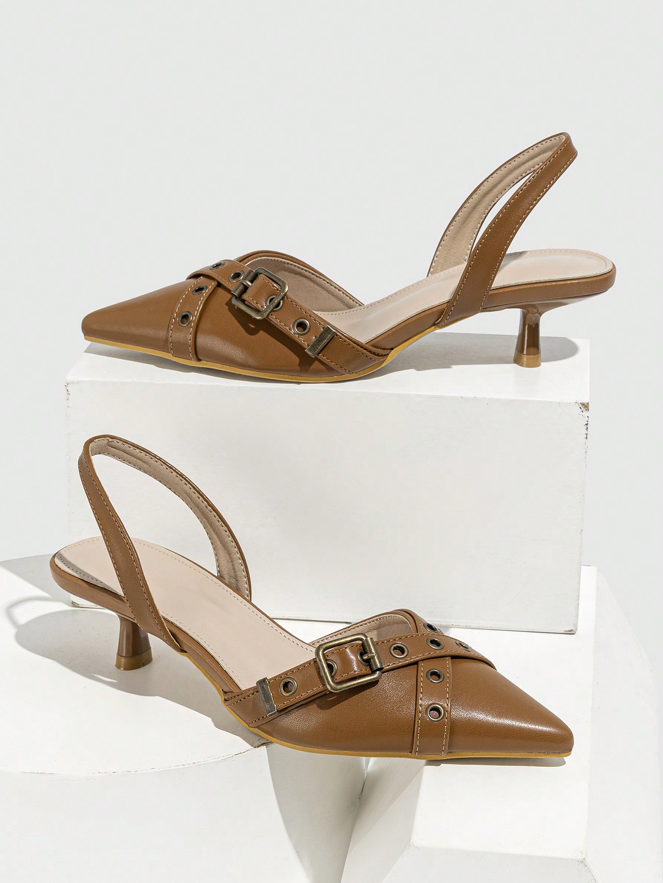 In Brown Women Pumps