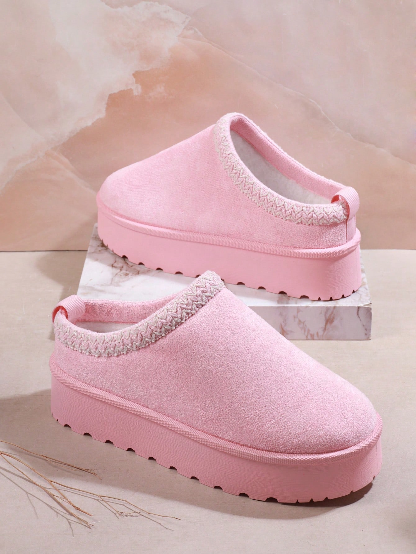 In Pink Women Wedges & Flatform