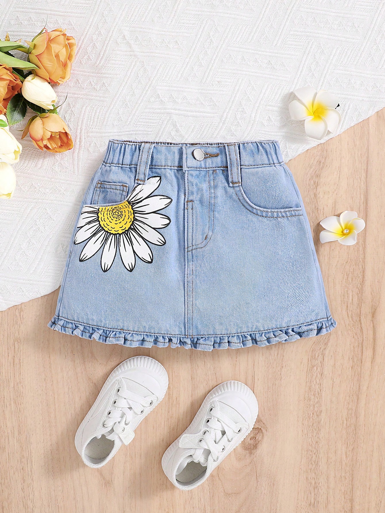 Young Girls Denim Skirts