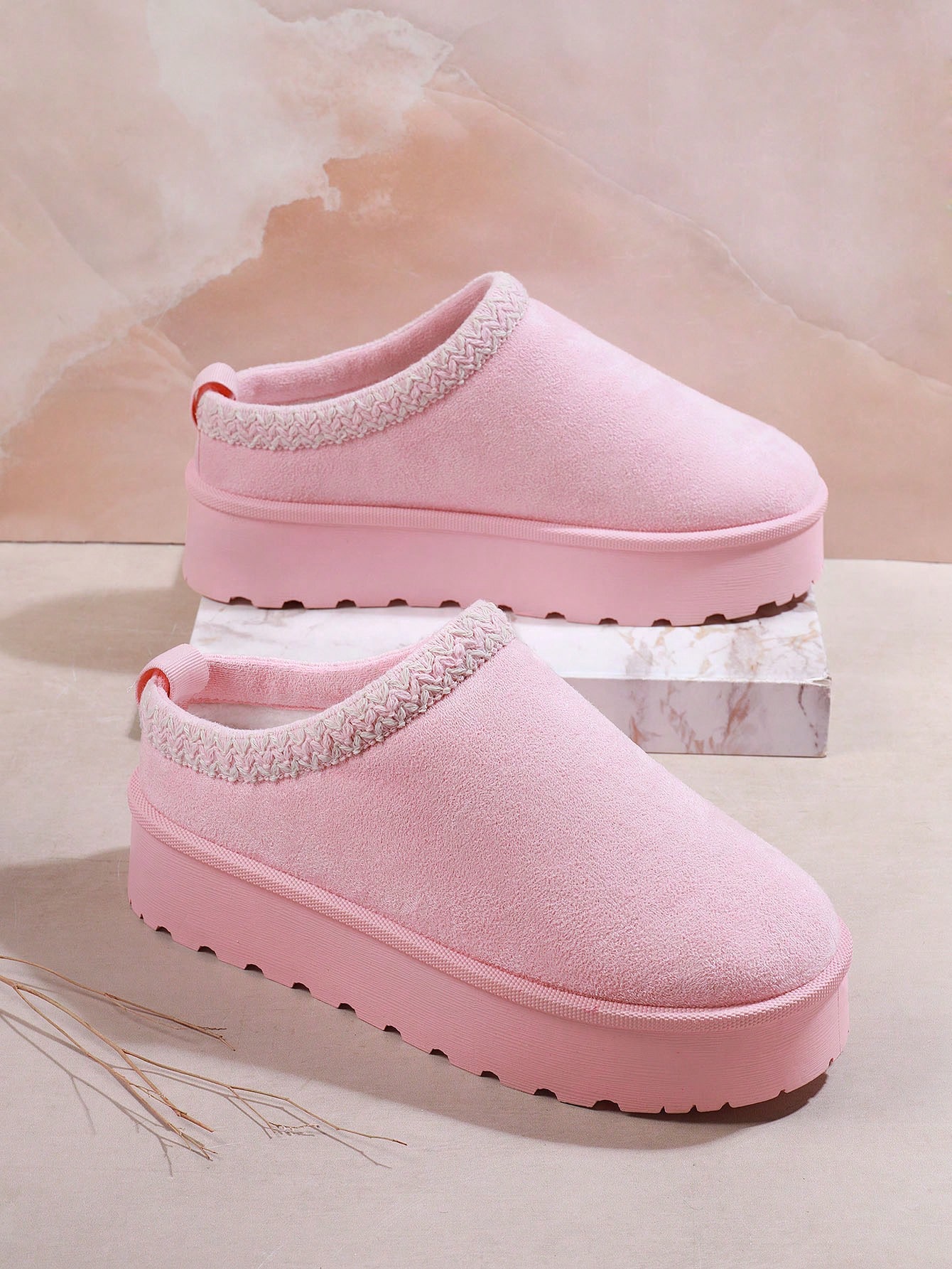 In Pink Women Wedges & Flatform