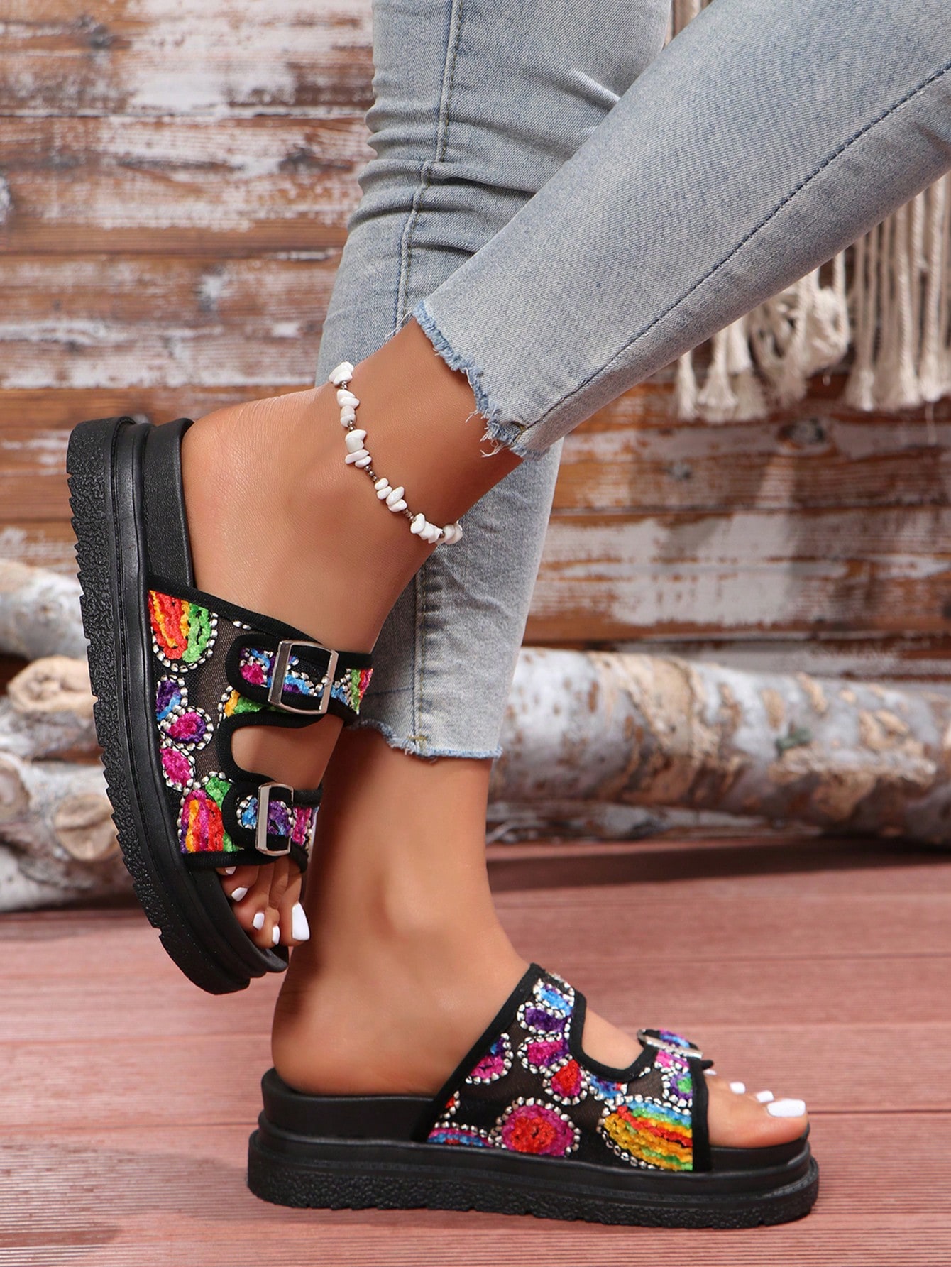 In Multicolor Women Sandals