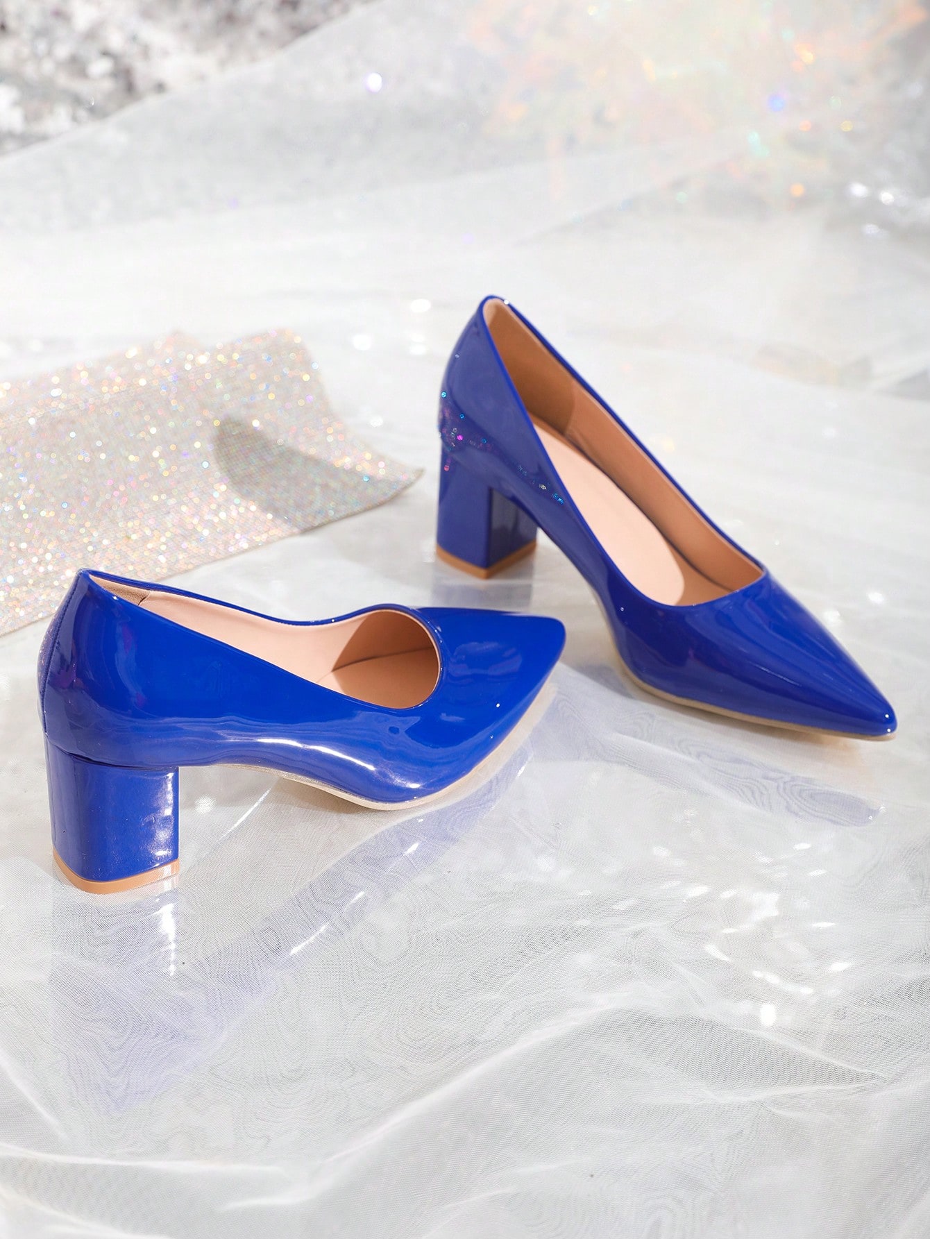 In Blue Women Pumps