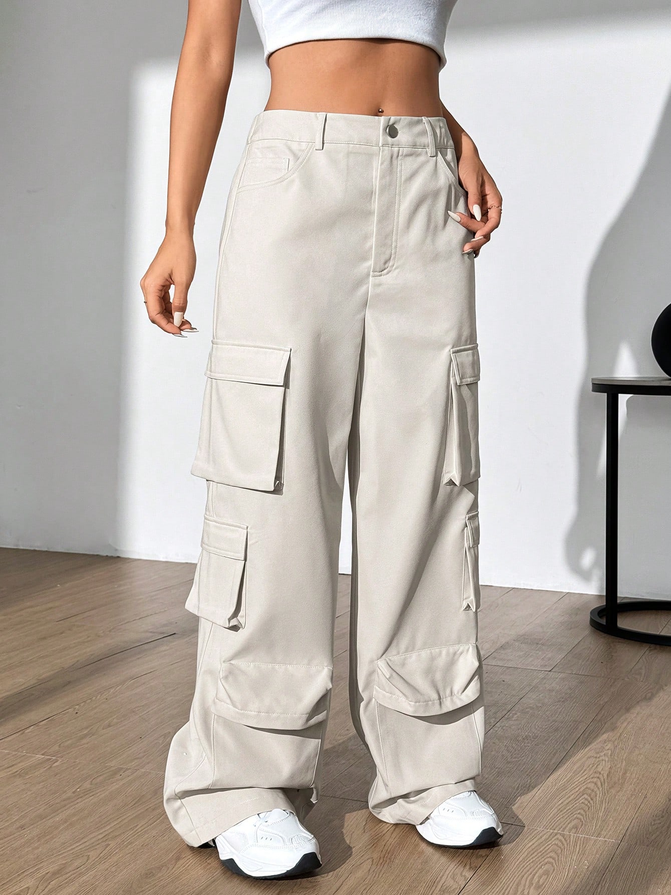 In Beige Women Pants