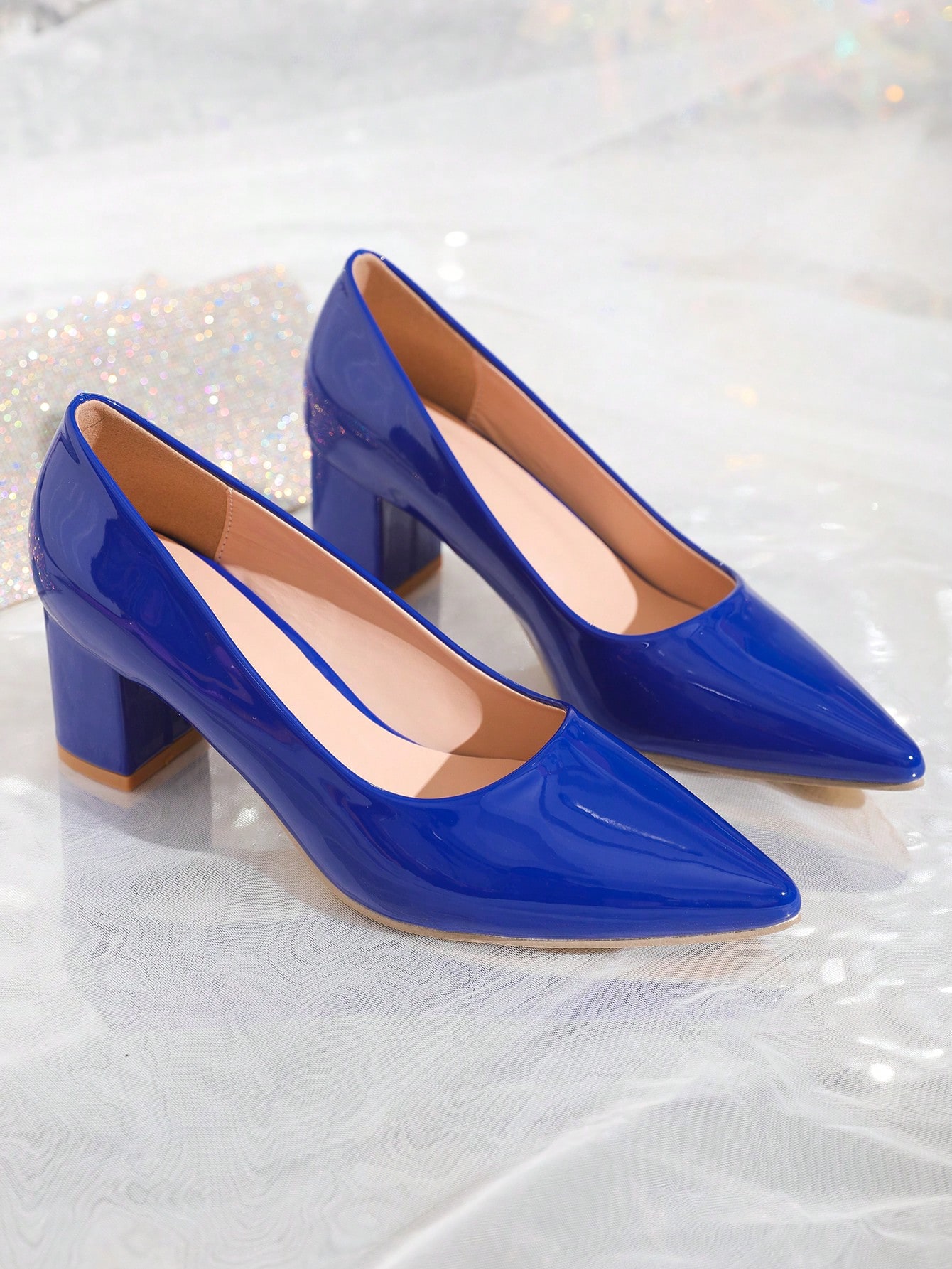 In Blue Women Pumps