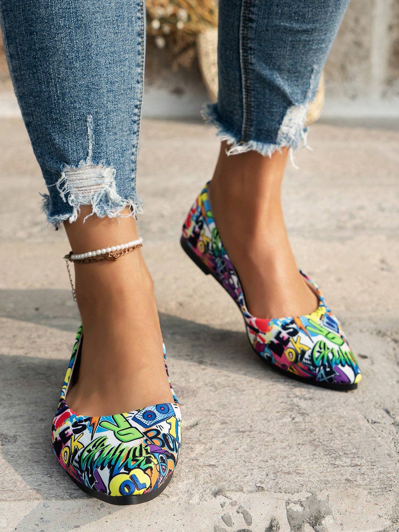 In Multicolor Women Flats