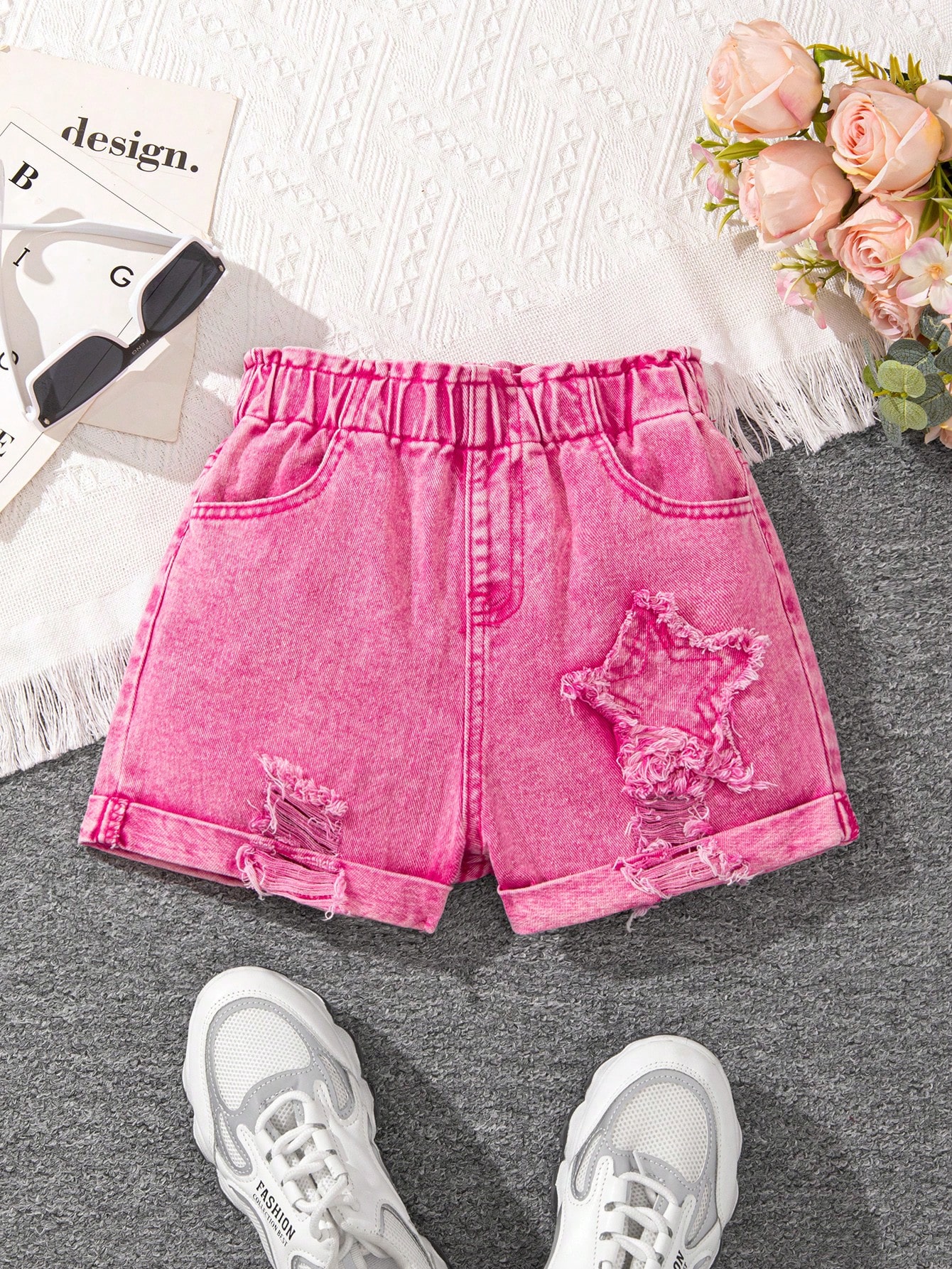 Tween Girls Denim Shorts