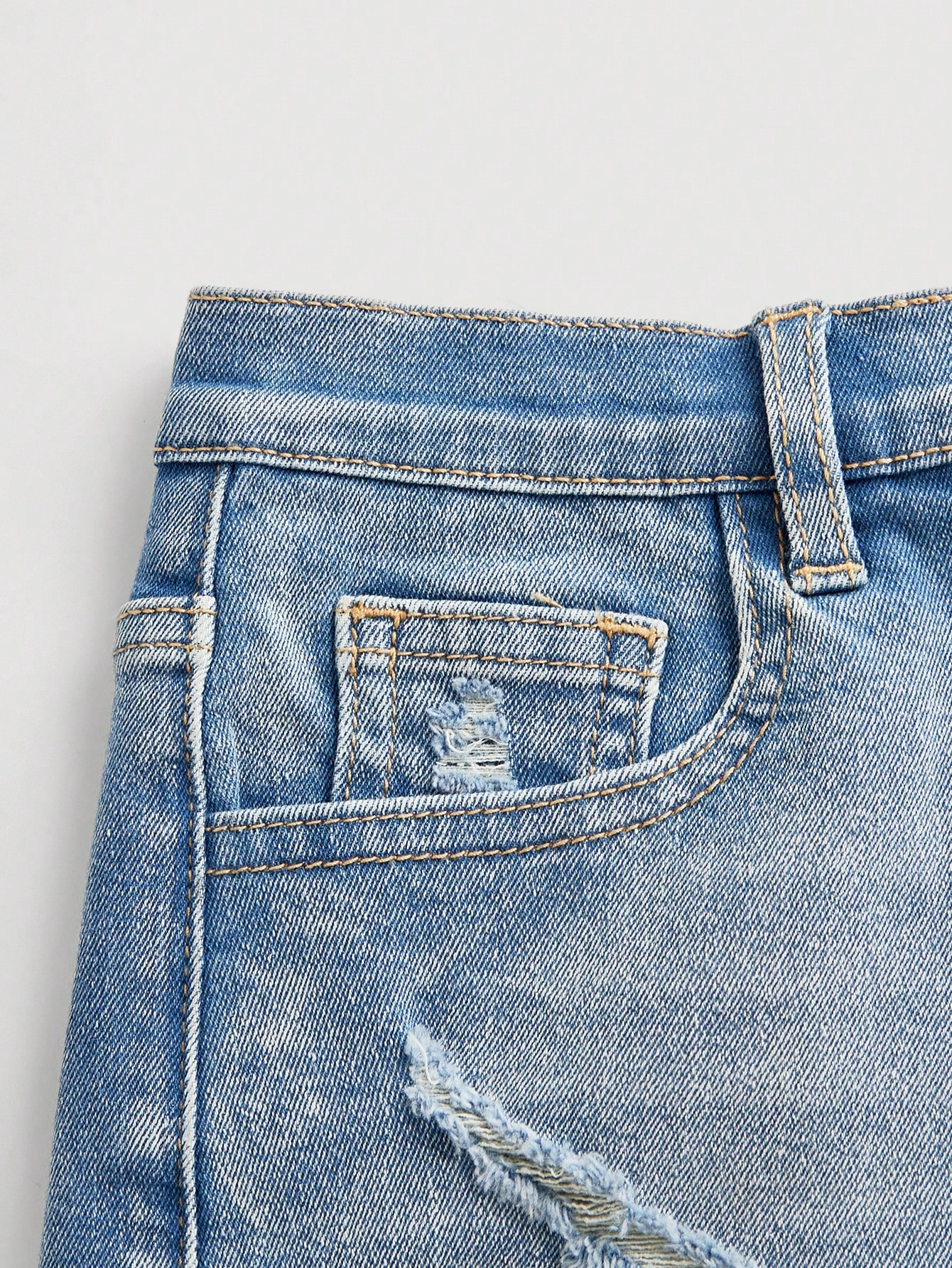 Tween Girls Denim Shorts