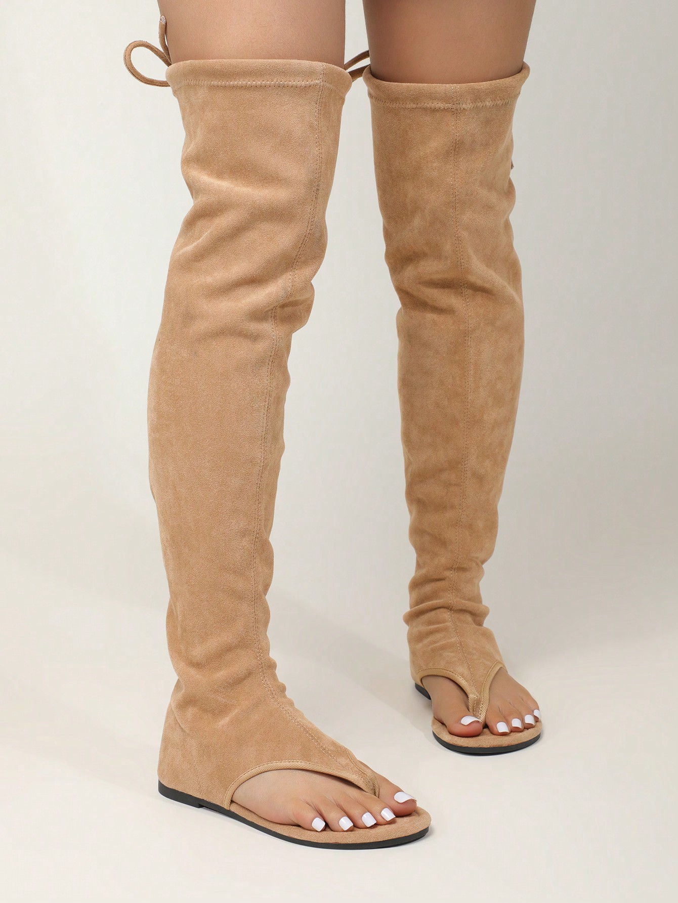 In Khaki Women Fashion Boots