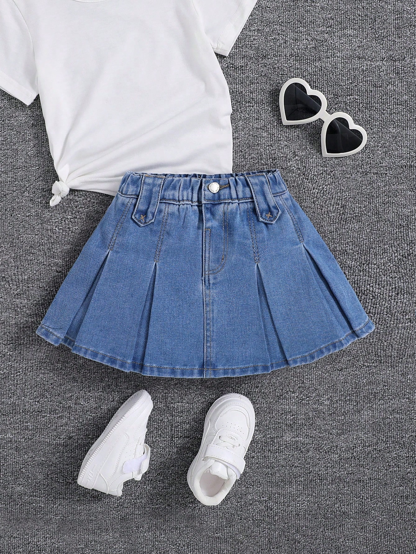 Young Girls Denim Skirts