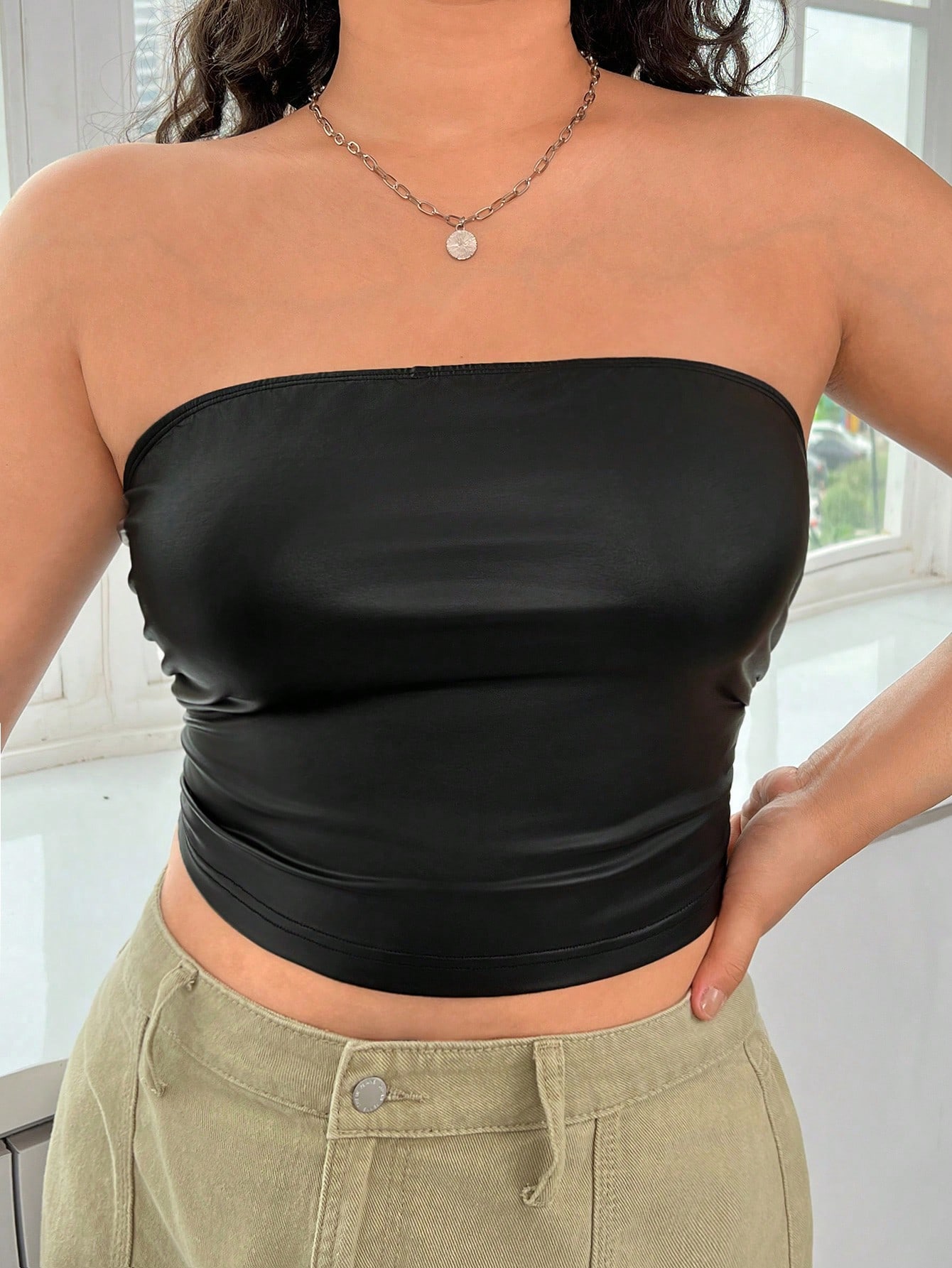 In Casual Plus Size Women Tops