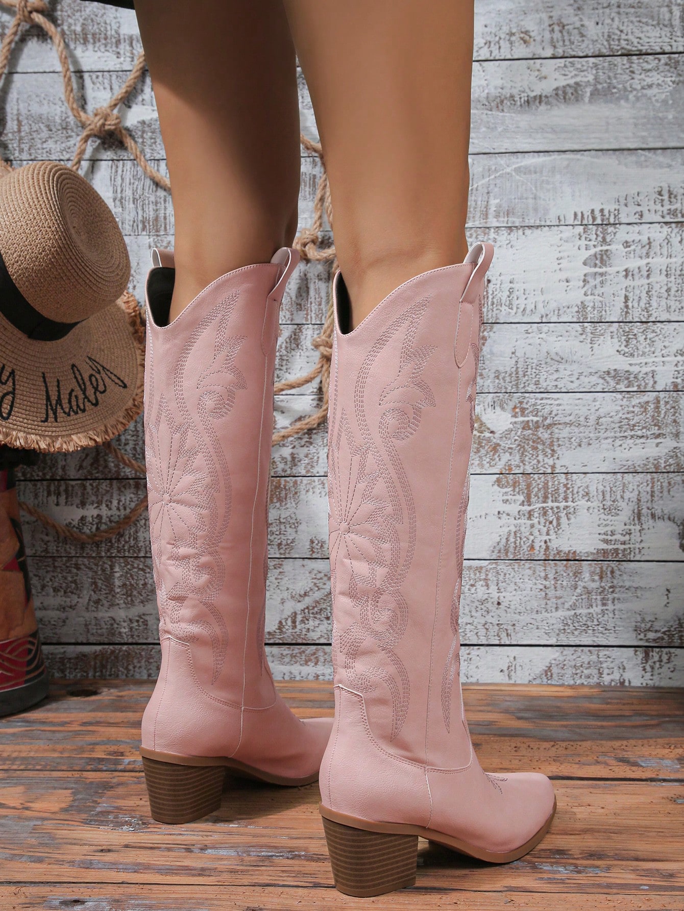 In Pink Women Fashion Boots