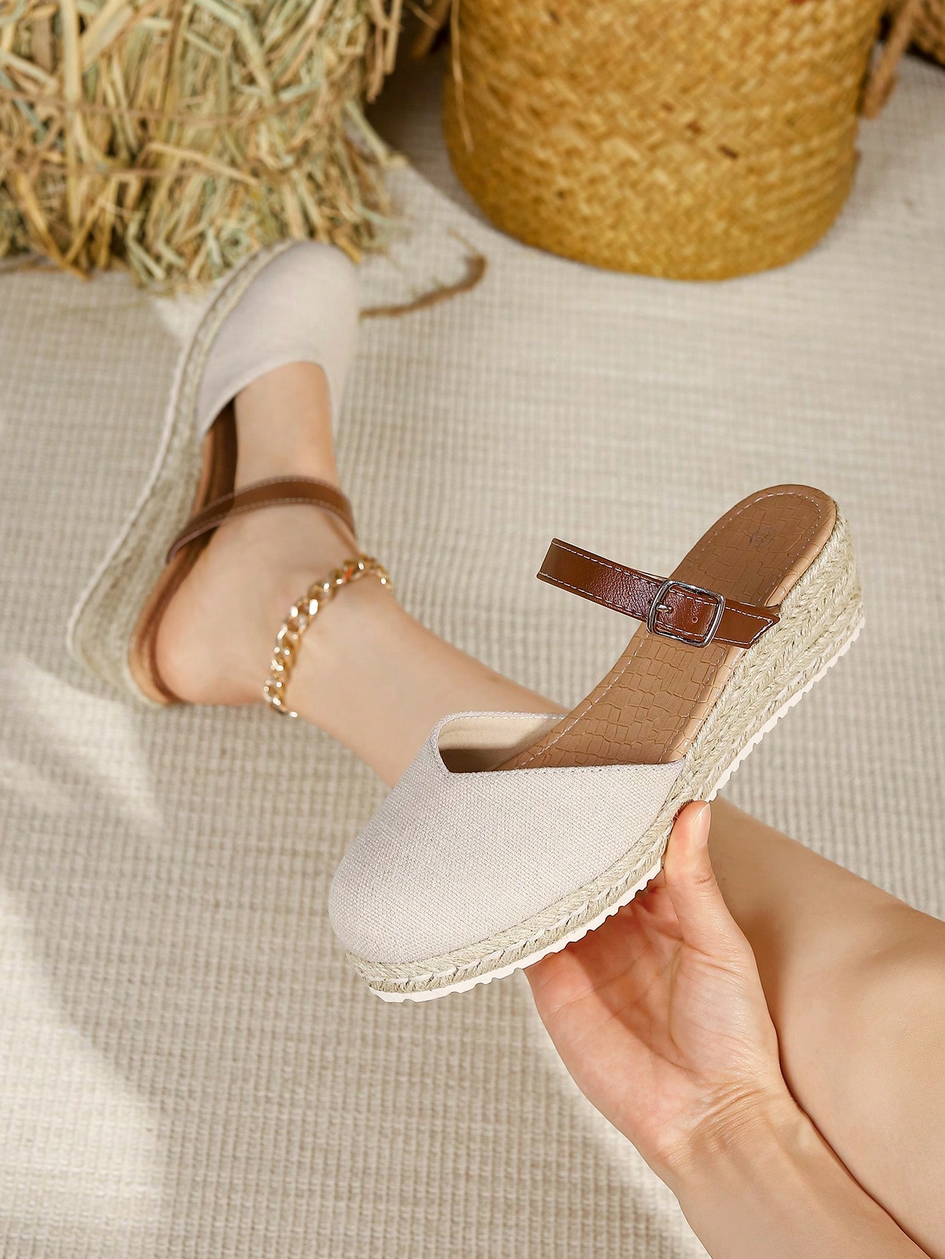 In Apricot Women Wedges & Flatform