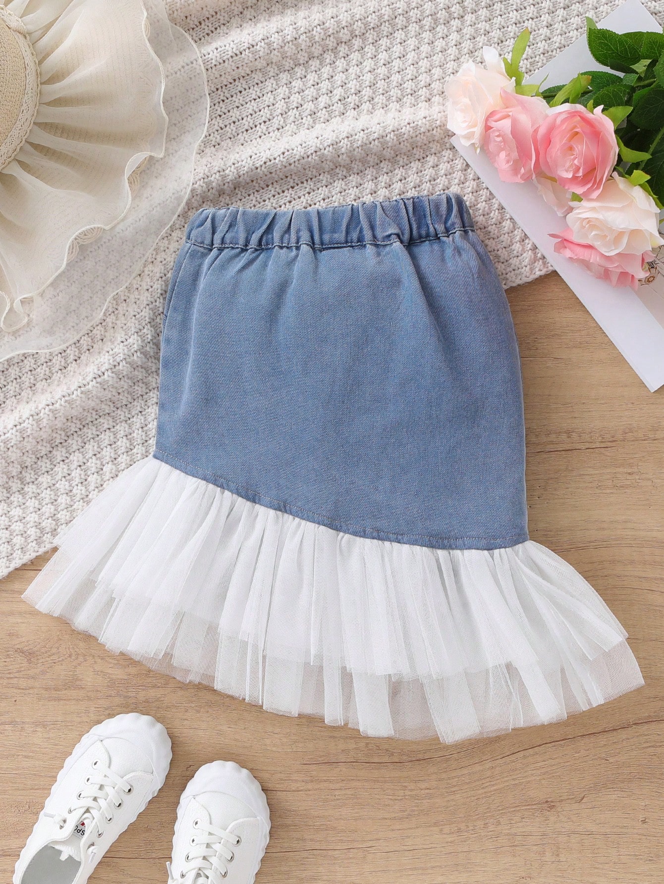 Young Girls Denim Skirts