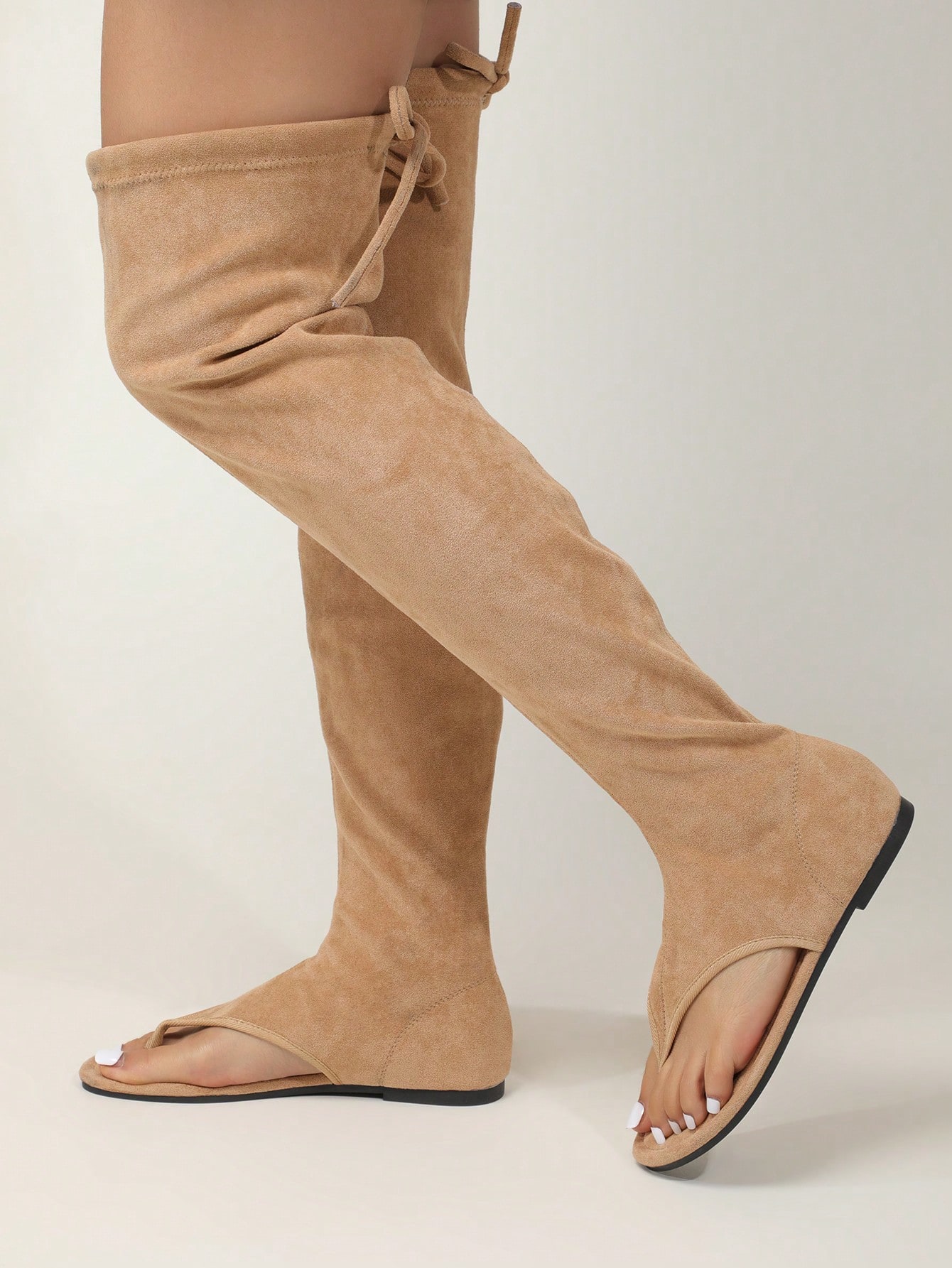 In Khaki Women Fashion Boots