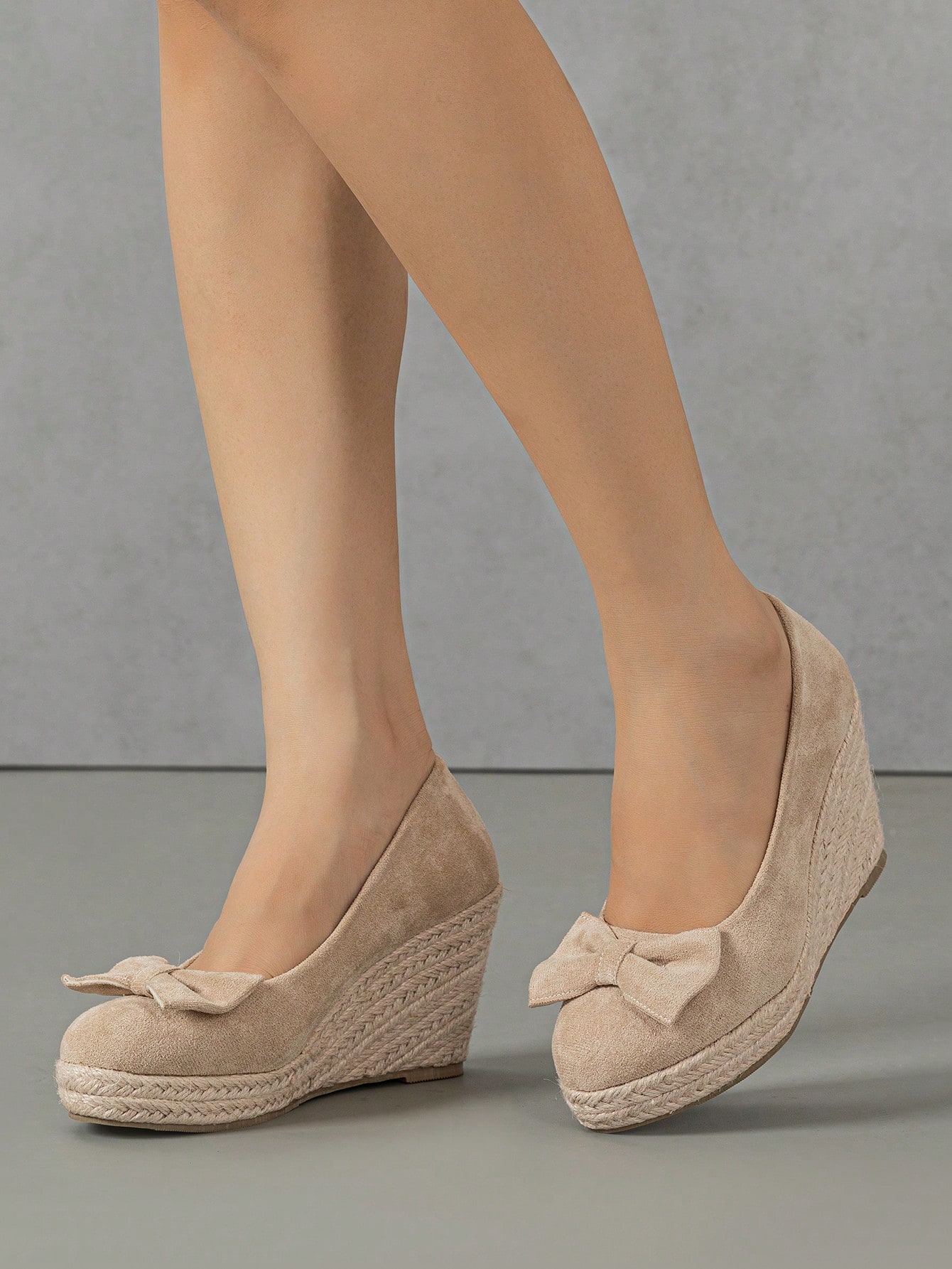 In Apricot Women Wedges & Flatform